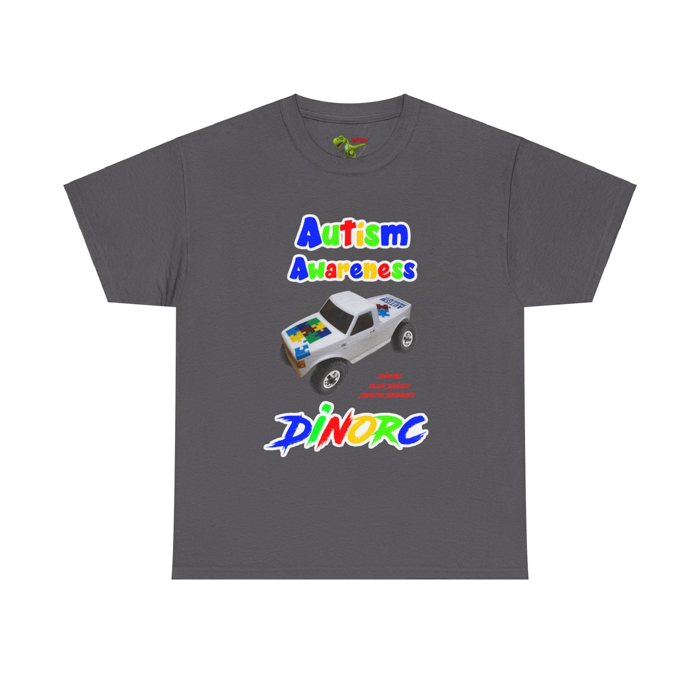 Joseph Brenner DinoRC Autism Awareness Front/Back Sponsor Shirt 2024