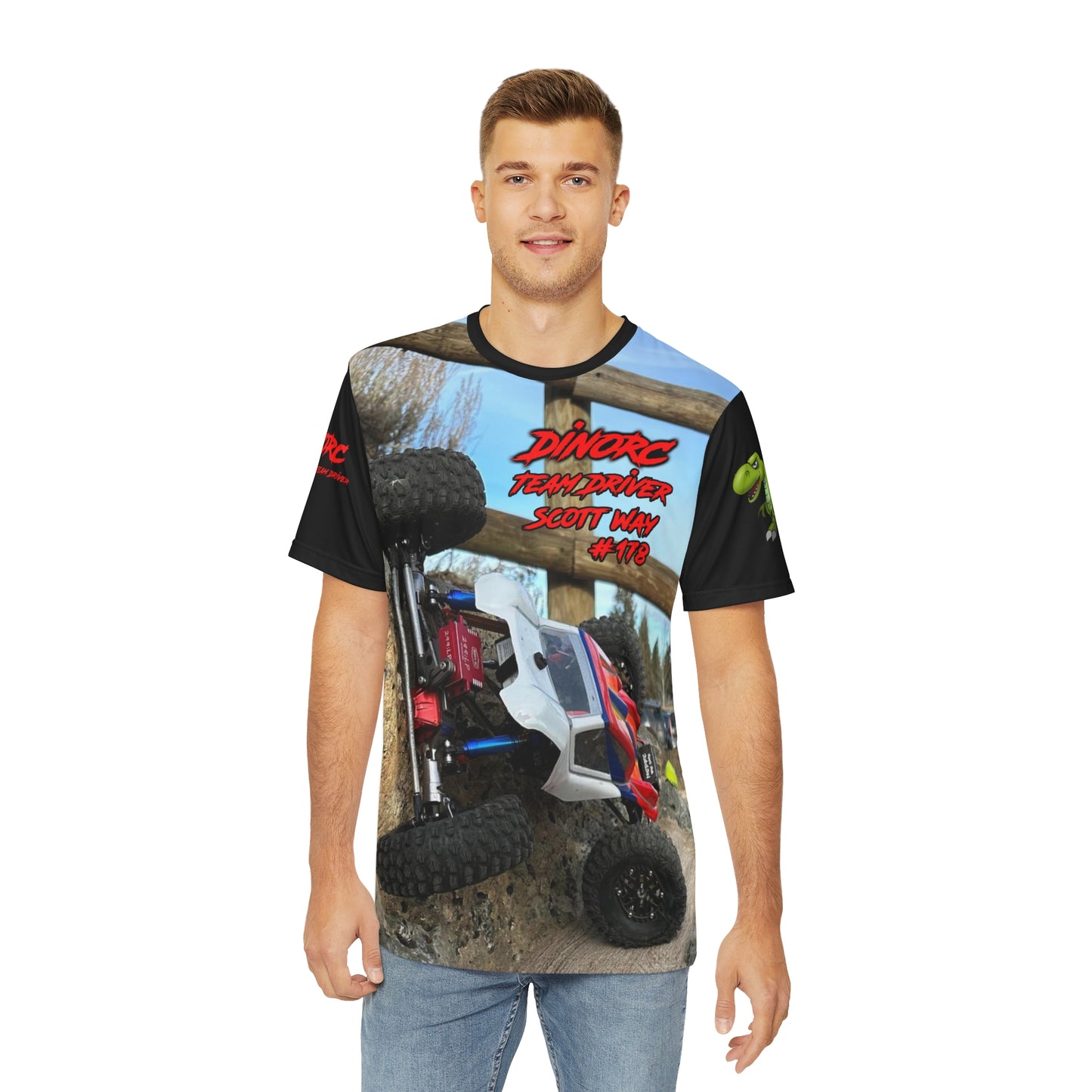 Scott Way DinoRC Team Driver Shirt (AOP)