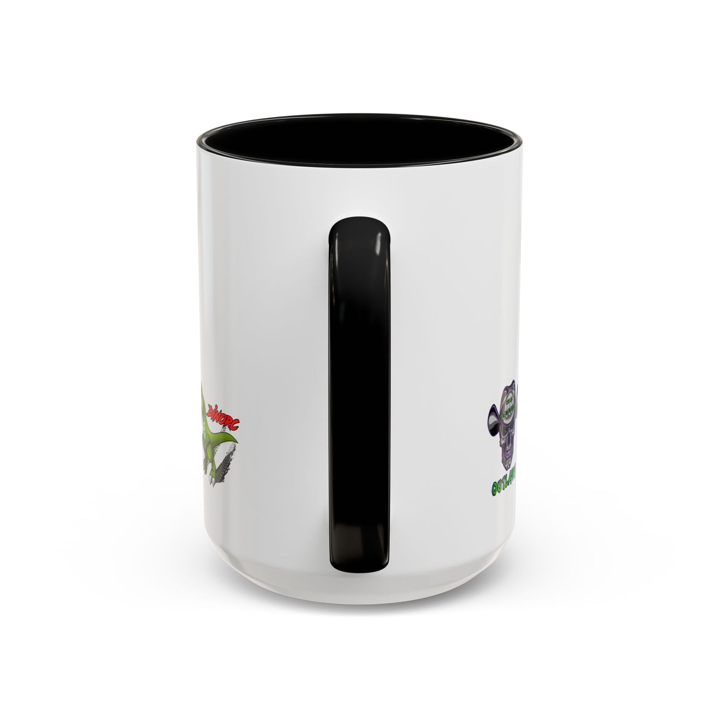 Birthday Bash Accent Coffee Mug - Fun Celebration Dino Theme