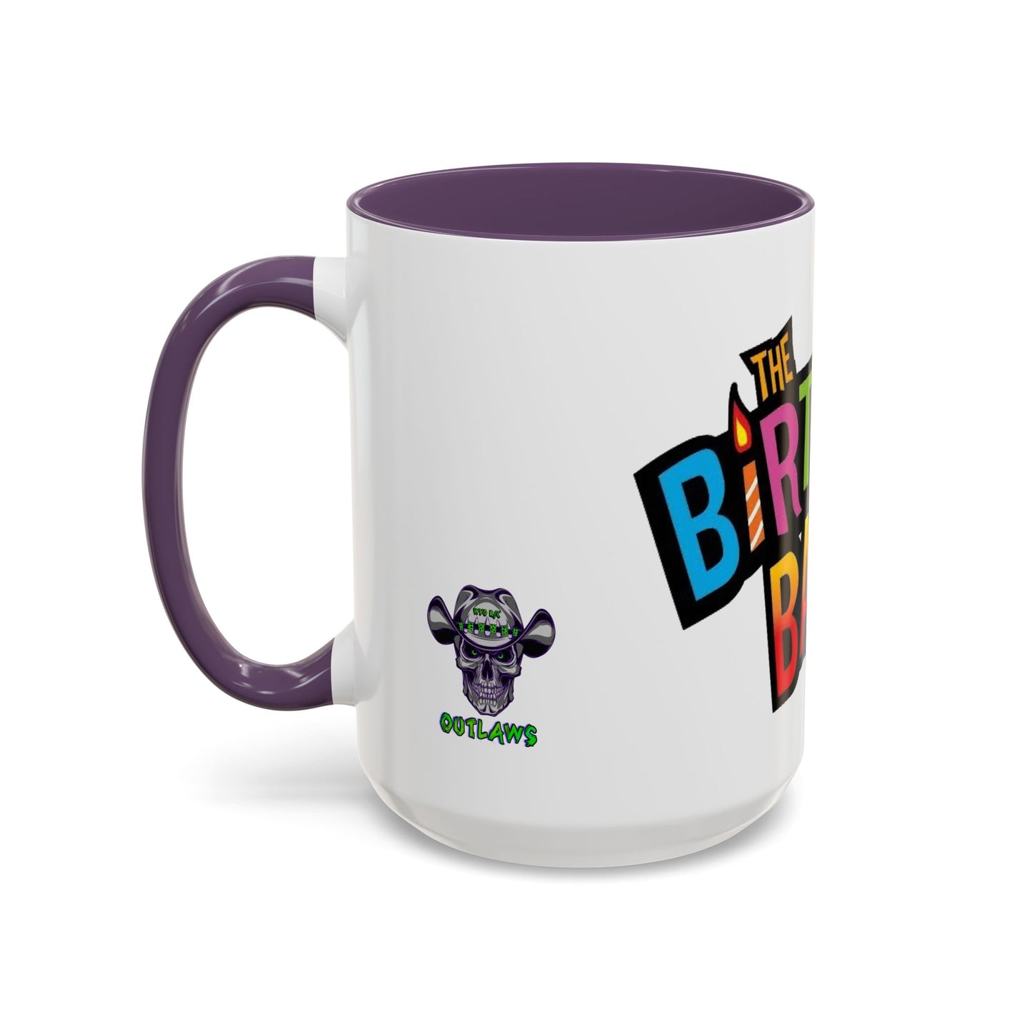 Birthday Bash Accent Coffee Mug - Fun Celebration Dino Theme