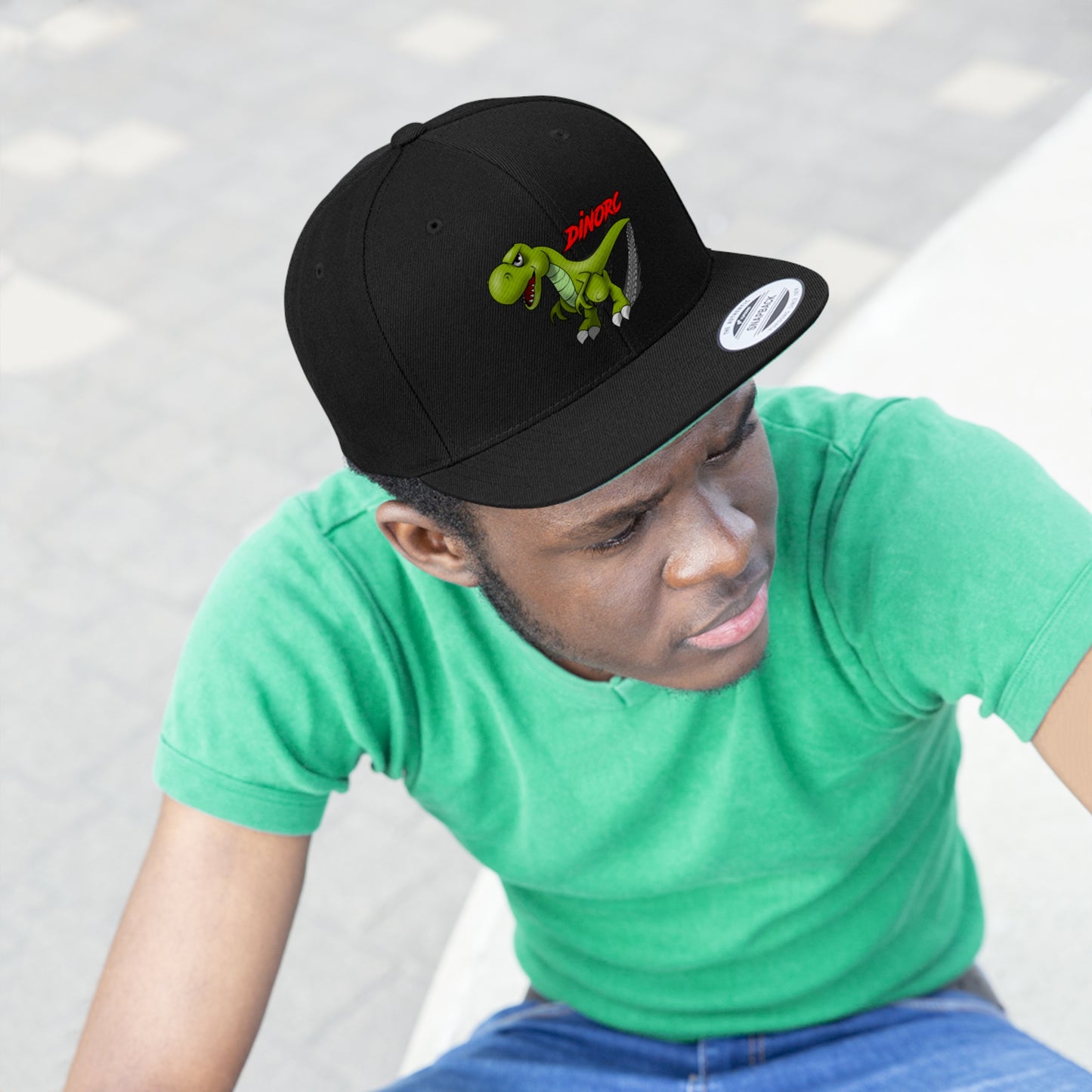 DINO DinoRC Logoed Flat Bill Hat