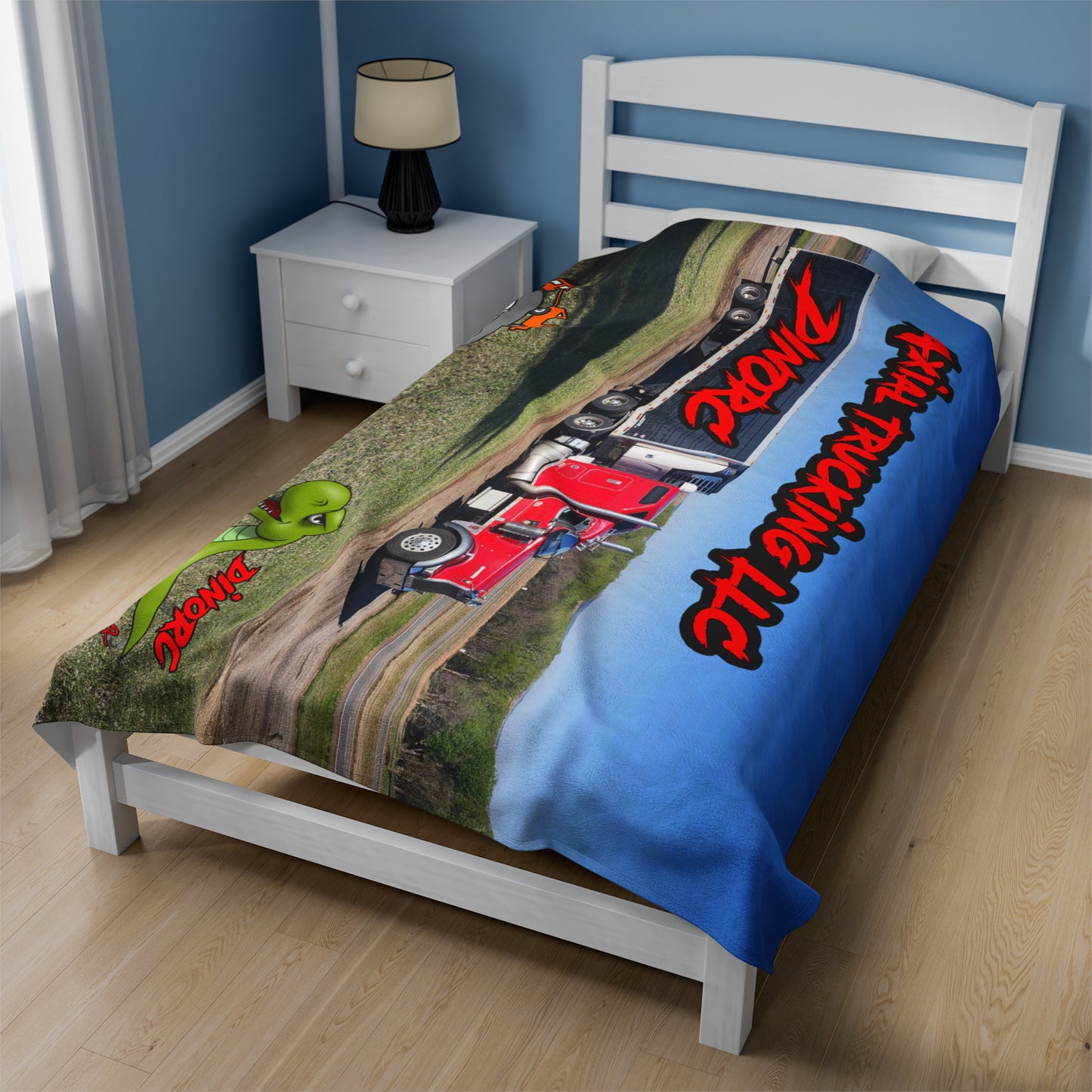 Axial Trucking ERRR RC DinoRC Velveteen Plush Blanket