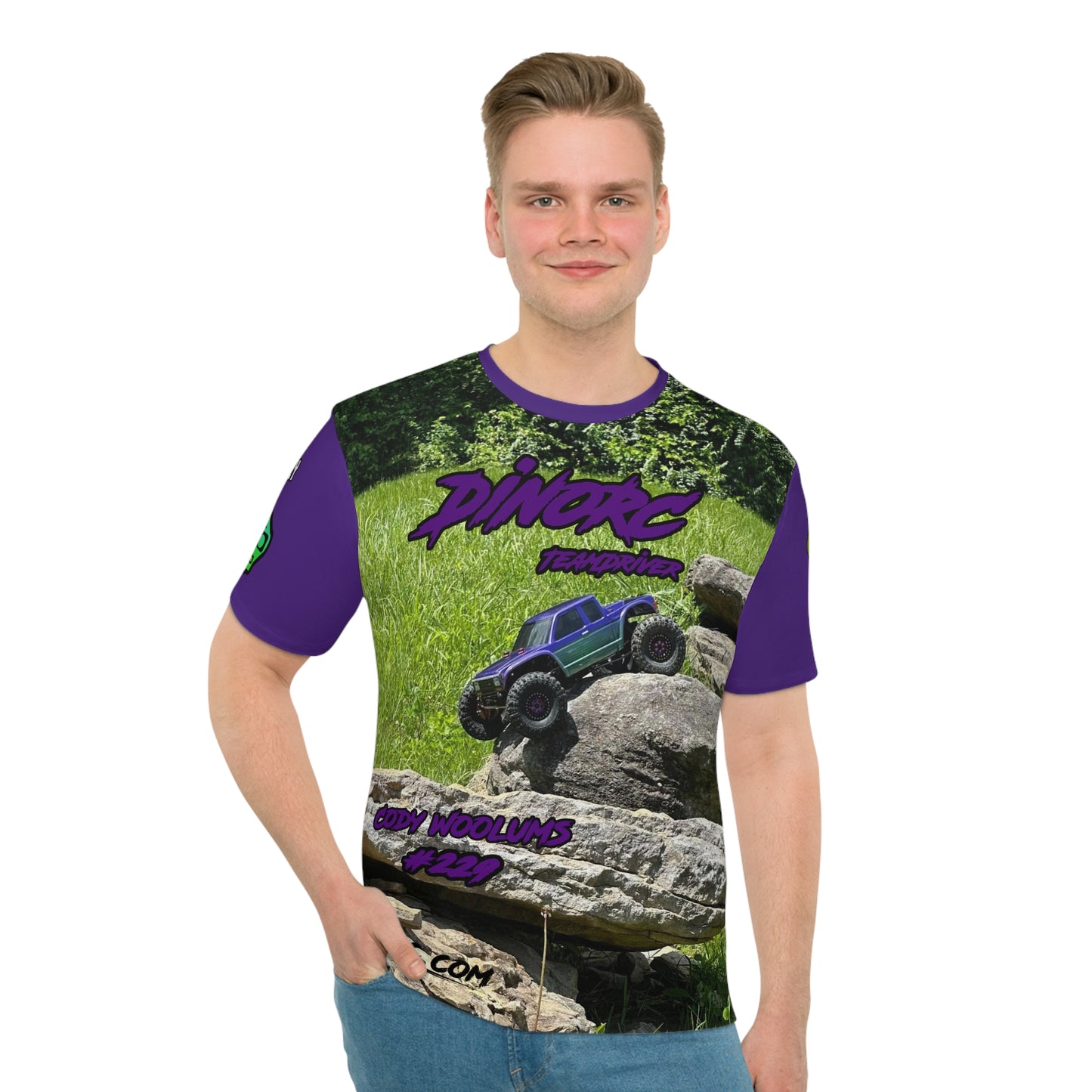 Cody Woolums Team Driver Shirt Loose T-shirt (AOP)