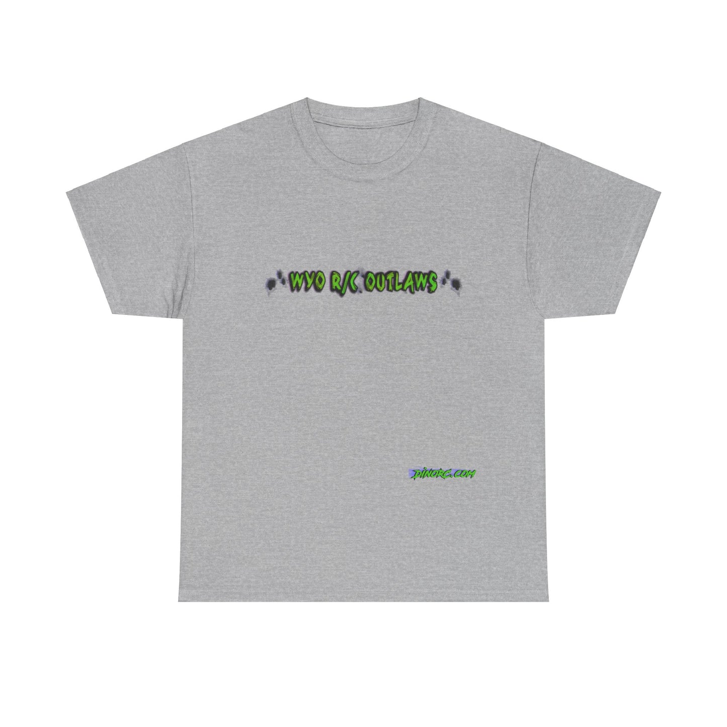 WYO R/C OUTLAWS DinoRc Logo T-Shirt S-5x Black Green
