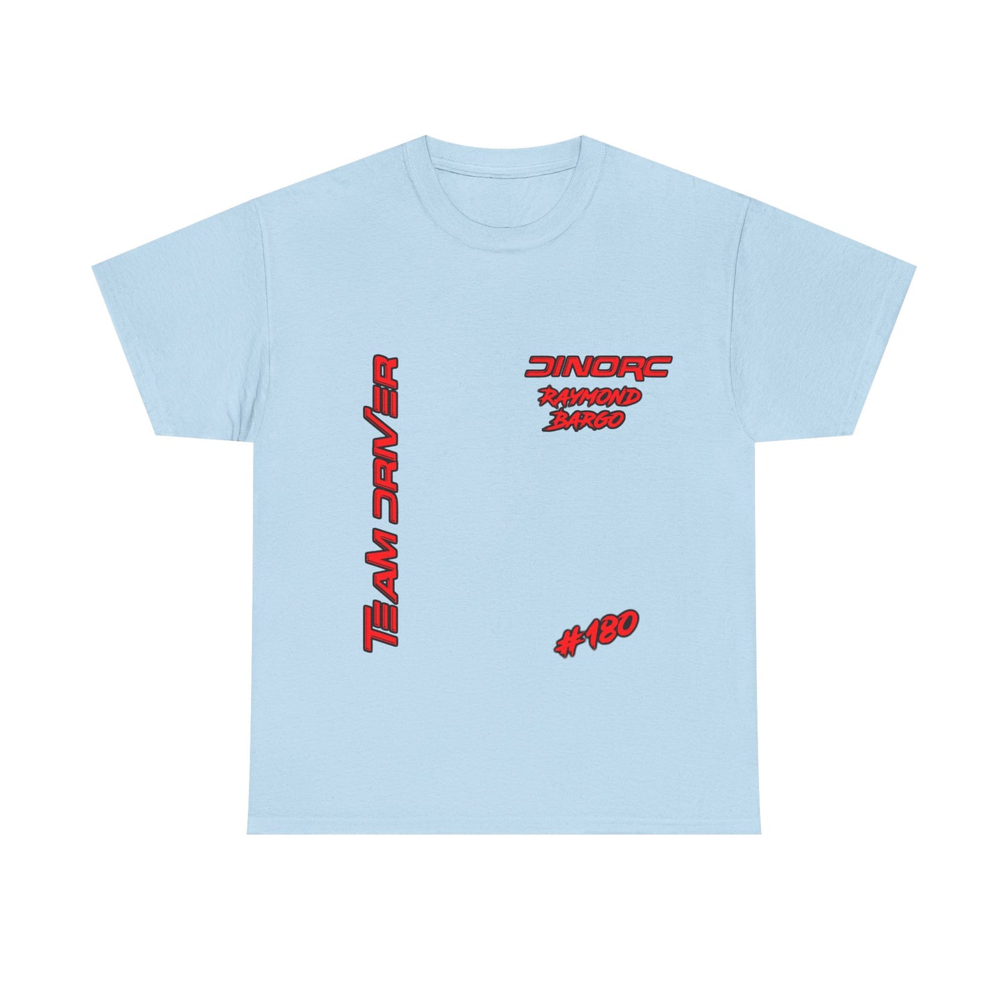 Raymond Bargo Front and Back DinoRc Logo T-Shirt S-5x 5 colors
