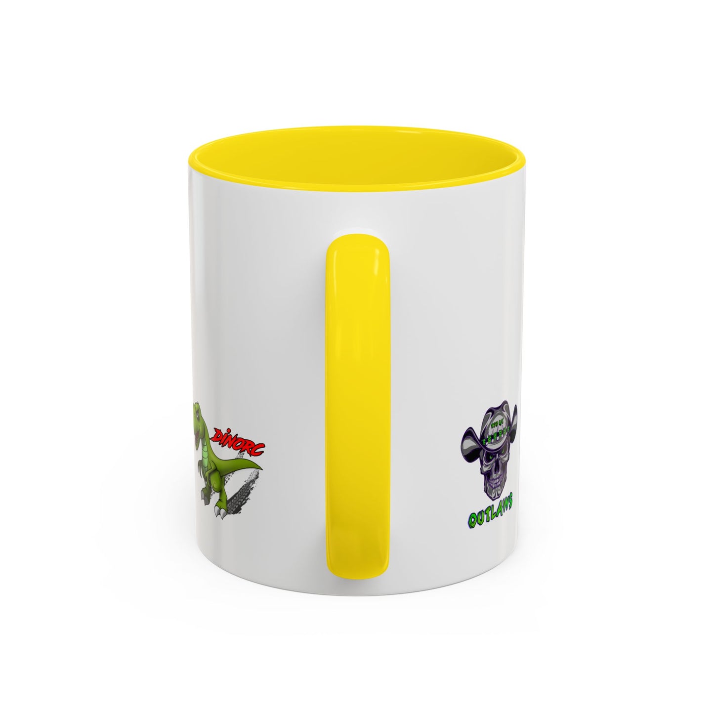Birthday Bash Accent Coffee Mug - Fun Celebration Dino Theme