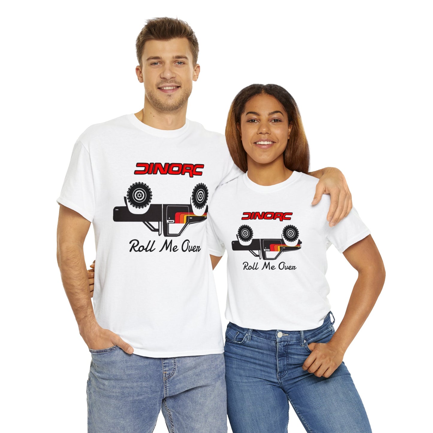 Roll Me Over DinoRC Logo T-Shirt S-5x