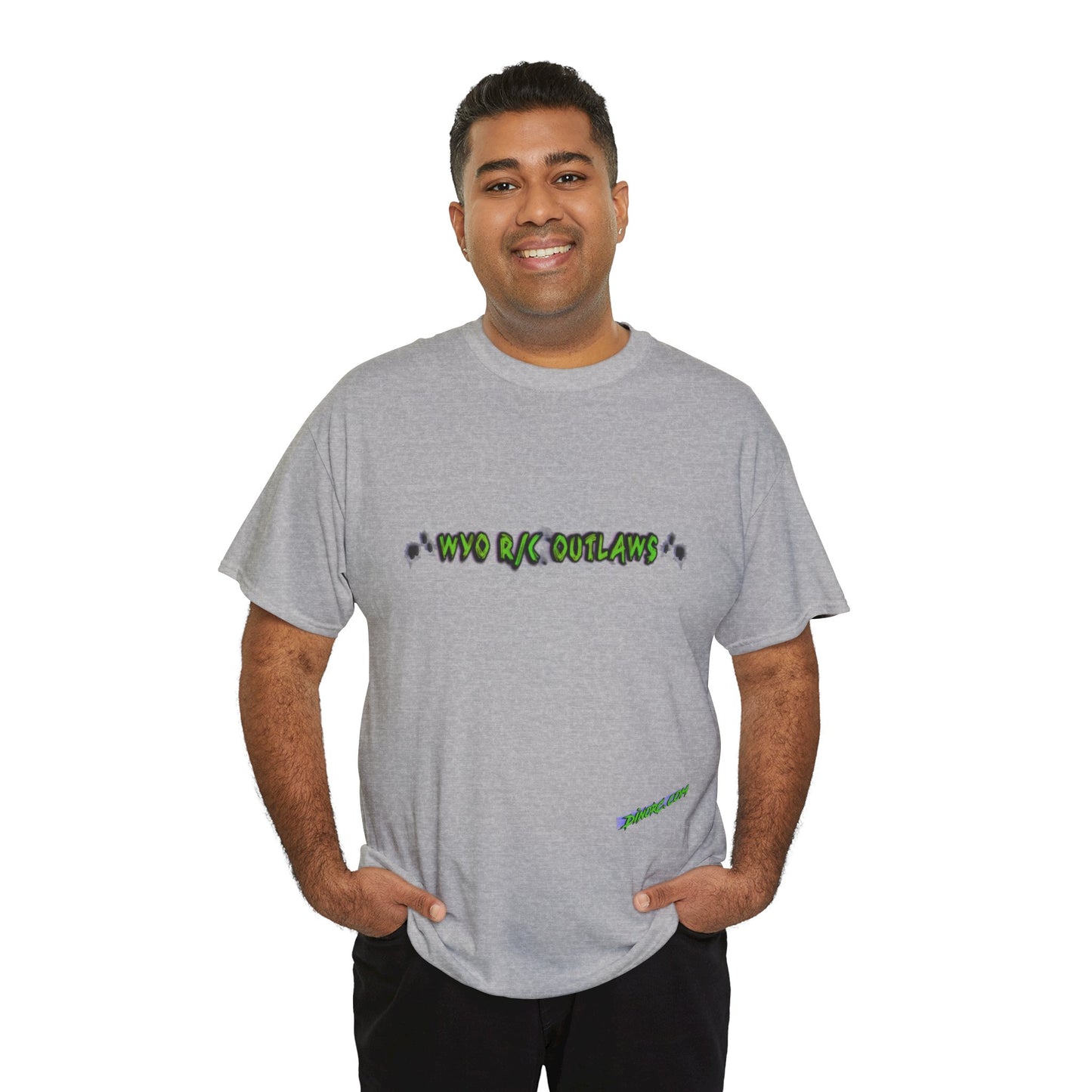 WYO R/C OUTLAWS DinoRc Logo T-Shirt S-5x Black Green