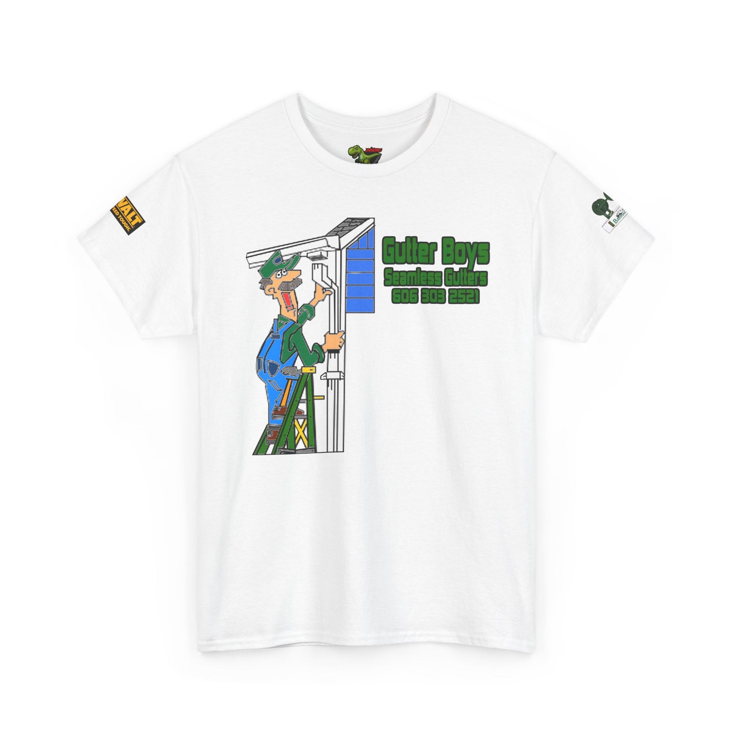 Gutter Boys Unisex Heavy Cotton Tee - Fun Contractor Graphic Shirt for Home Improvement Enthusiasts