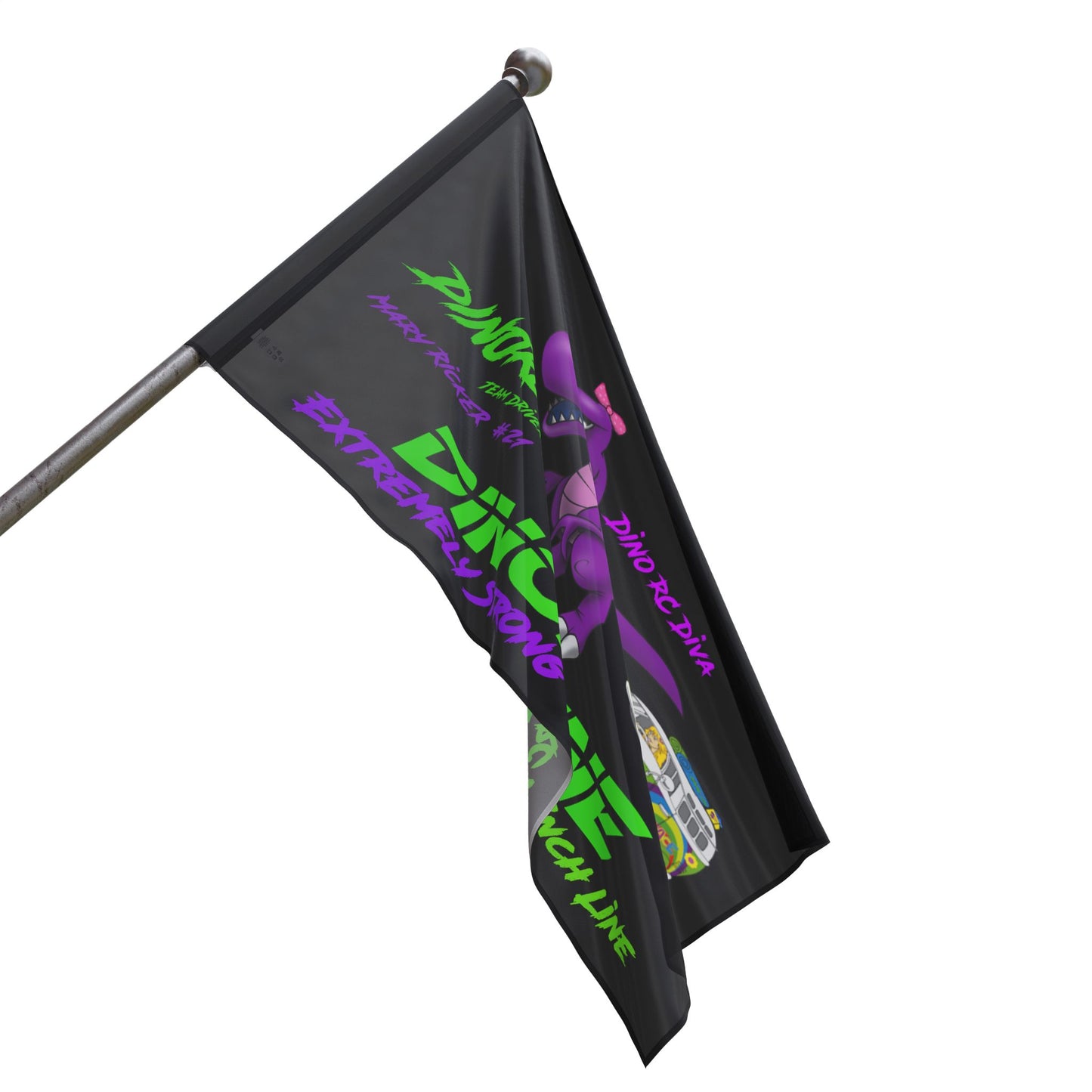 Mary Ricker Team driver Flag