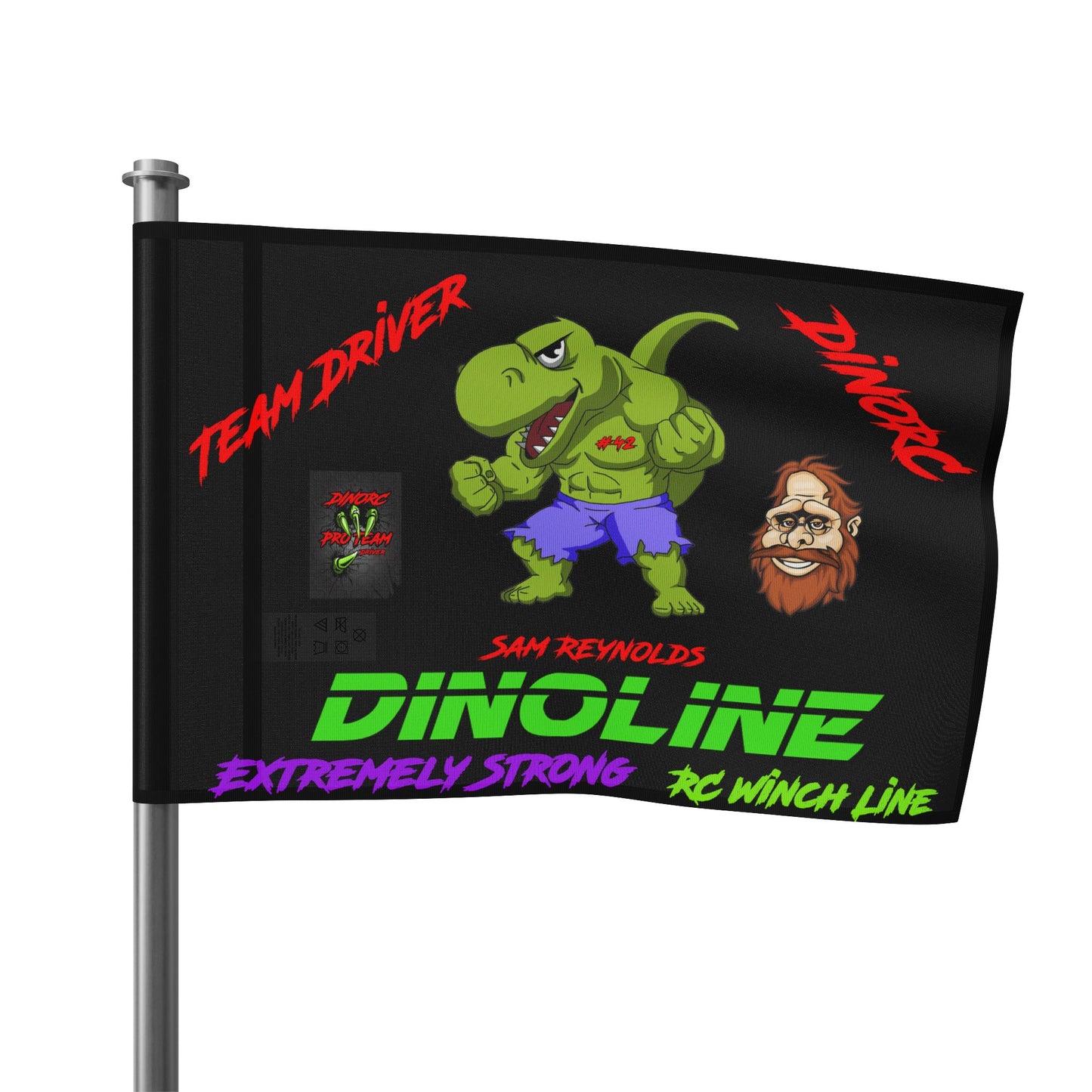 Sam Reynolds Team driver Flag