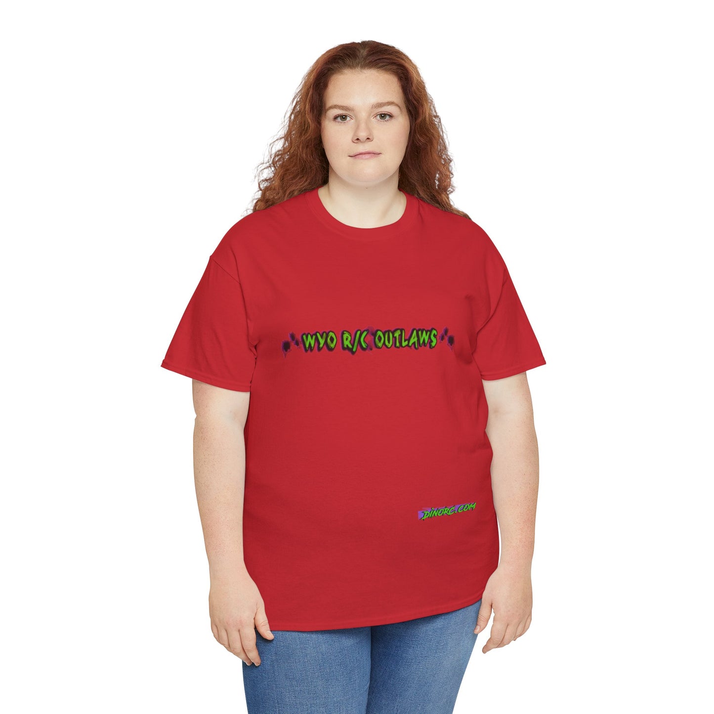 WYO R/C OUTLAWS DinoRc Logo T-Shirt S-5x Black Green