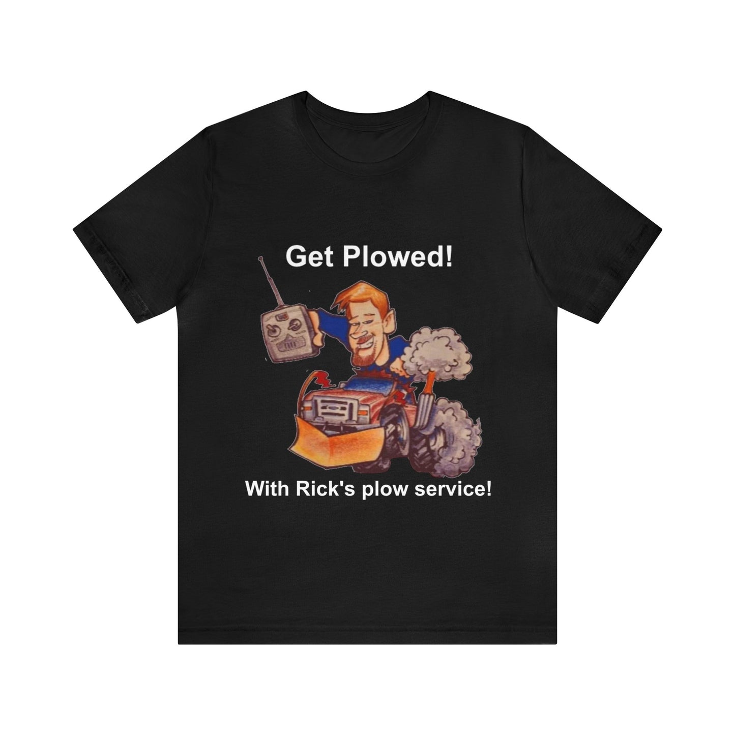 Rick's Plow Service front Logo T