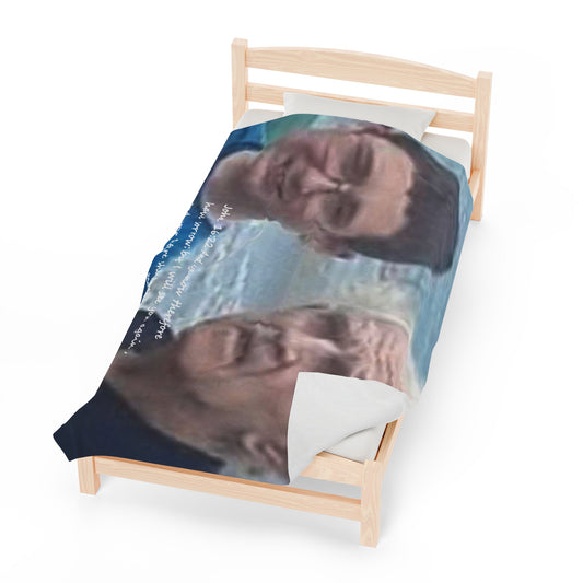 Mike Hammond Memory Velveteen Plush Blanket