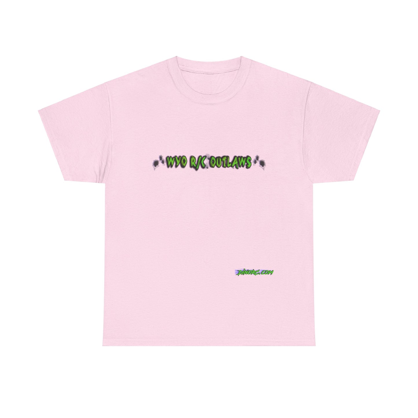 WYO R/C OUTLAWS DinoRc Logo T-Shirt S-5x Black Green