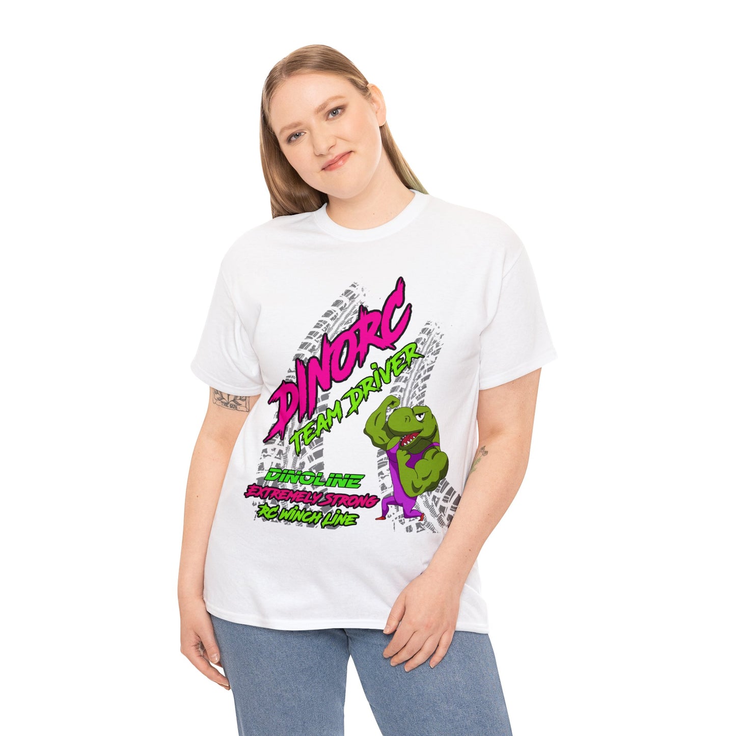 Wrestler Dino DinoRC Logo T-Shirt S-5x
