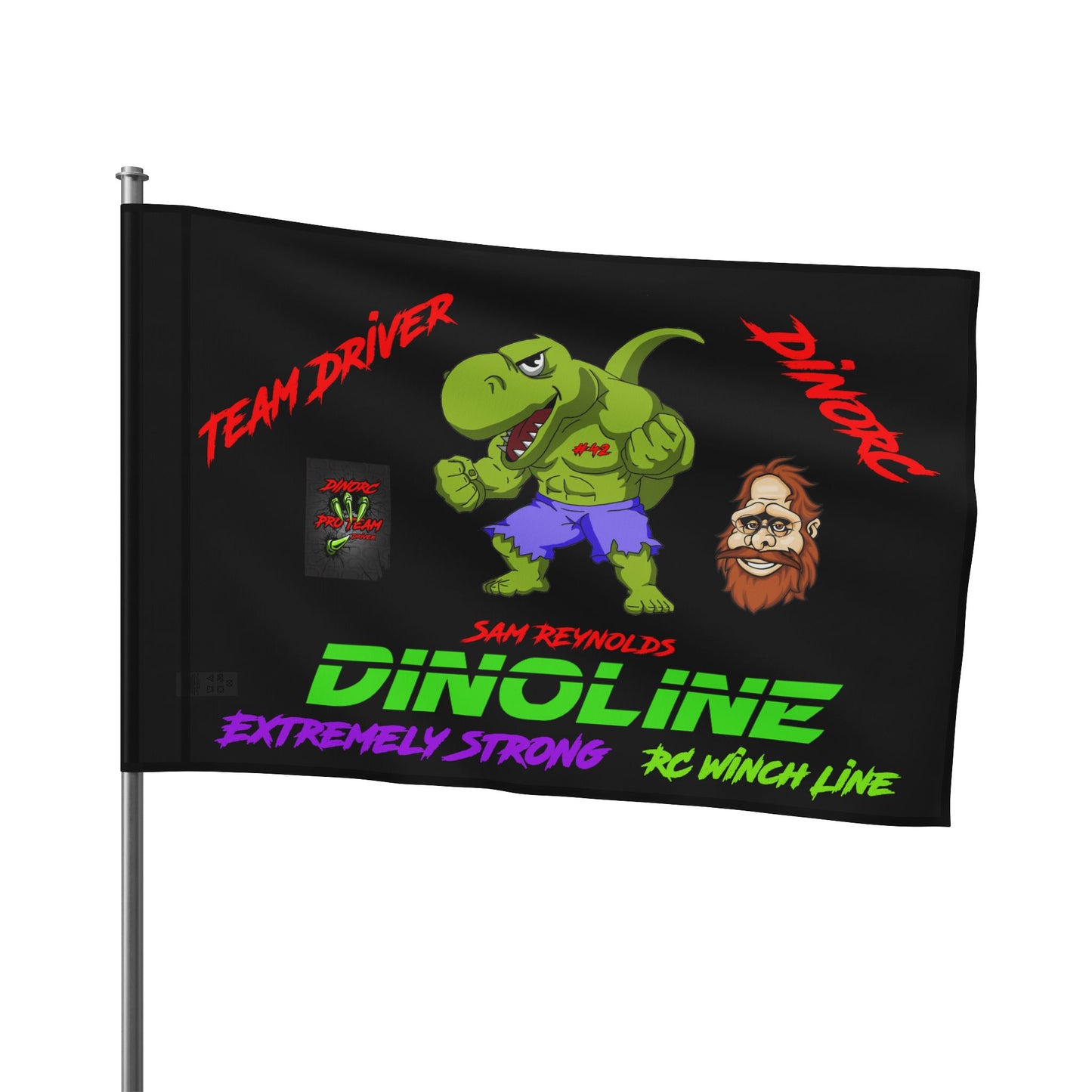 Sam Reynolds Team driver Flag