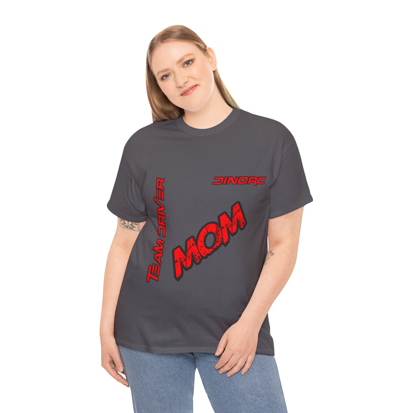 DinoRC MOM Front and Back DinoRc Logo T-Shirt S-5x 5 colors