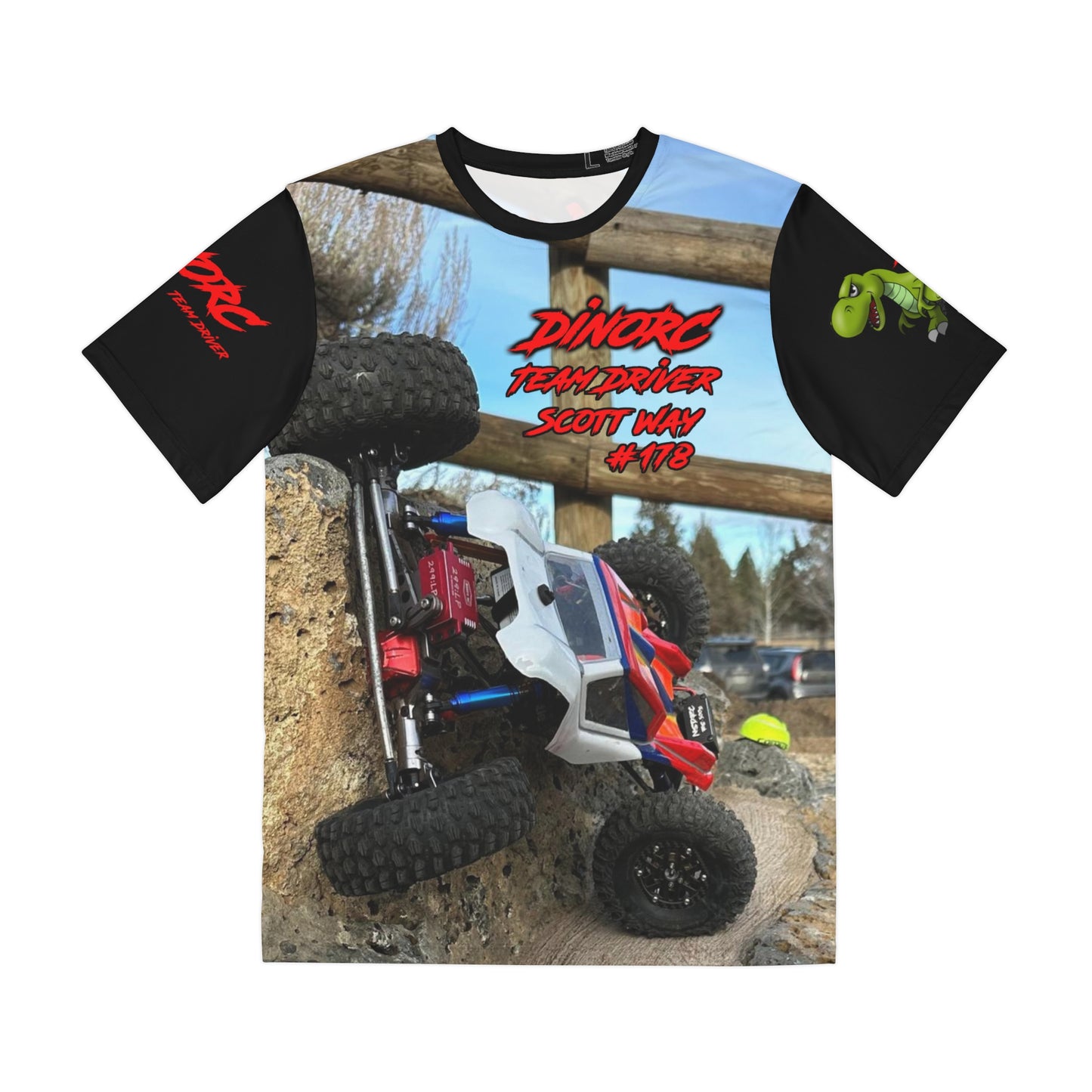 Scott Way DinoRC Team Driver Shirt (AOP)