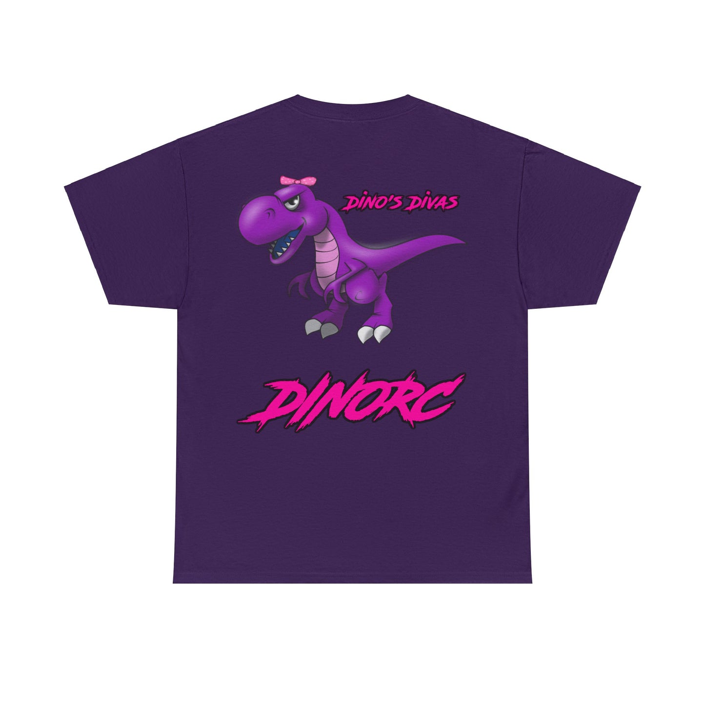 Dino's Divas DinoRc Logo Back of T-Shirt S-5x