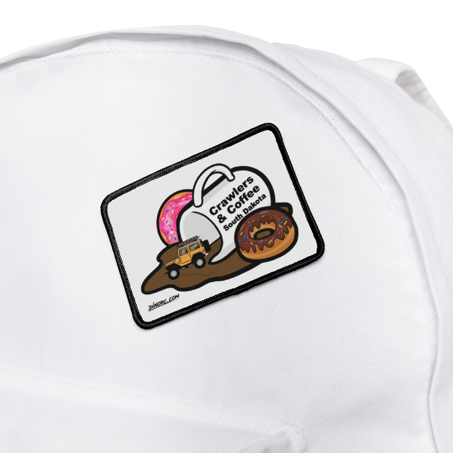 Crawlers and Coffee Iron-On Patch