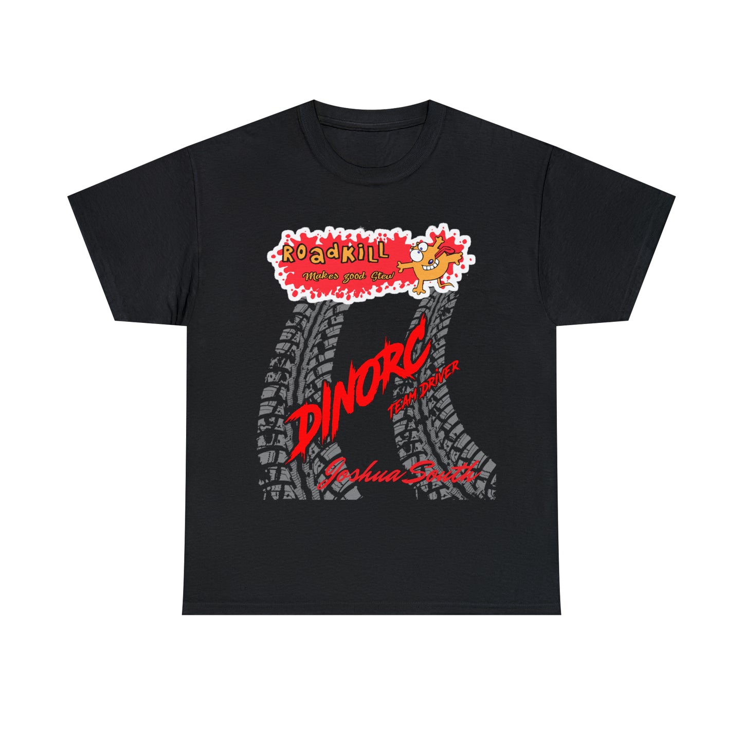 Joshua South of Funny Road Kill DinoRC Logo T-Shirt S-5x