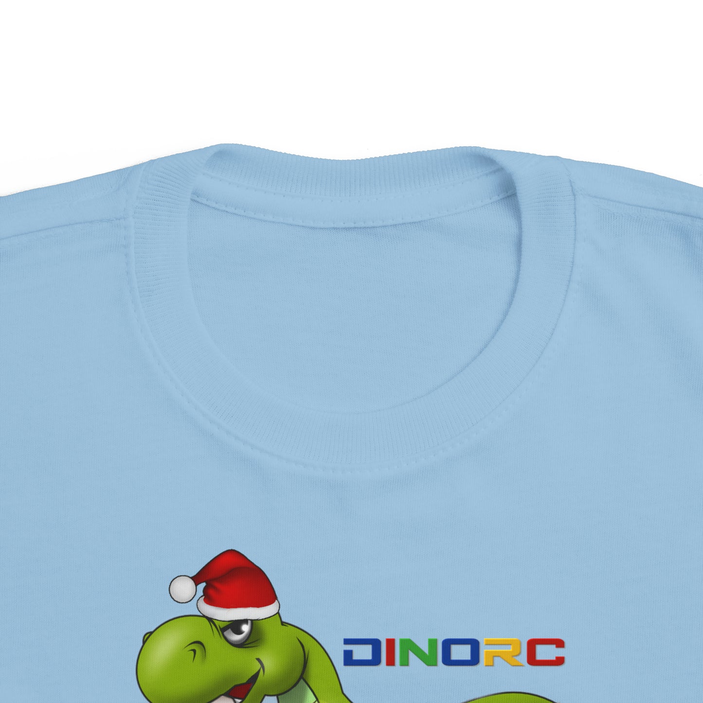 Merry Christmas DinoRC Christmas Toddler's Fine Jersey Tee