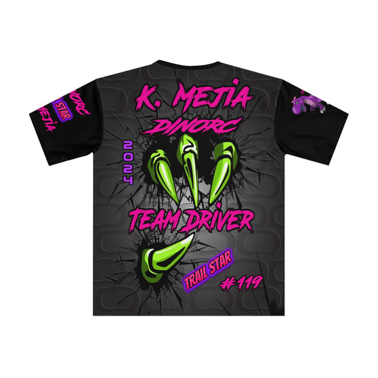 K. Mejia Dino Divas Claw Team Driver Shirt Loose T-shirt (AOP)