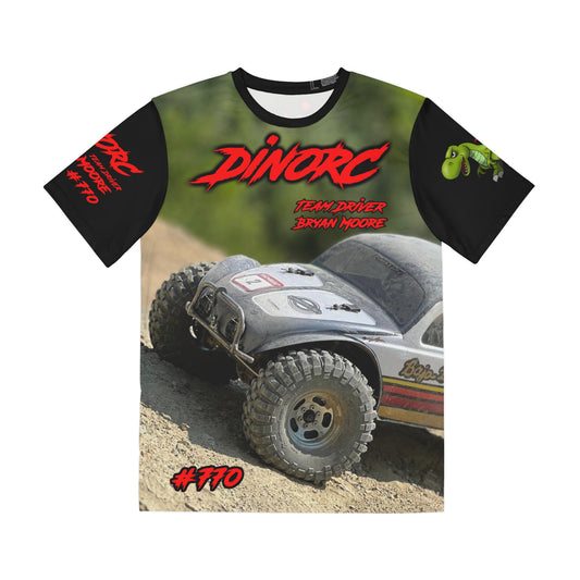 Bryan Moore black sleeves DinoRC Team Driver Shirt (AOP)