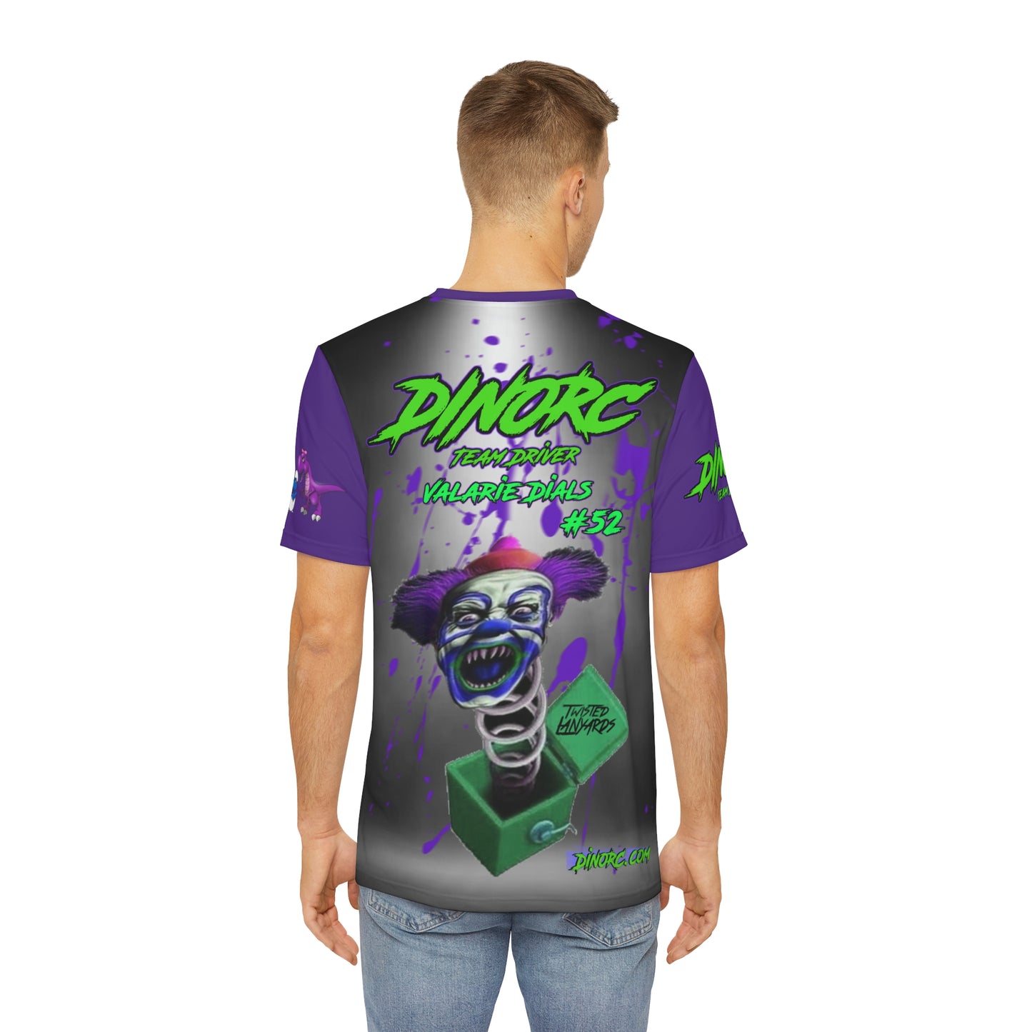 Valarie Dials DinoRC Twisted Lanyards Tee (AOP)