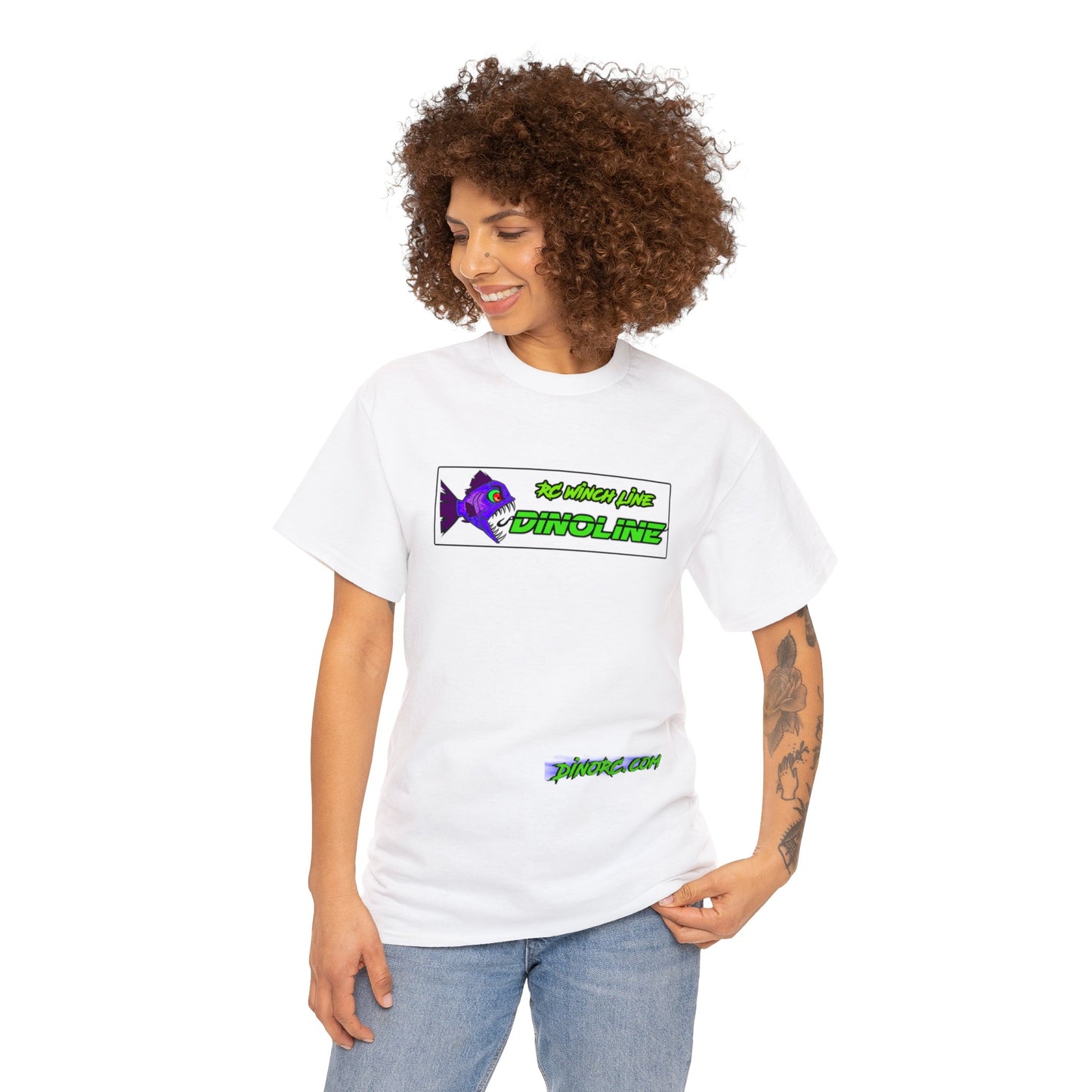 Dinoline DinoRC Logo Made In Canada Unisex Heavy Cotton Tee