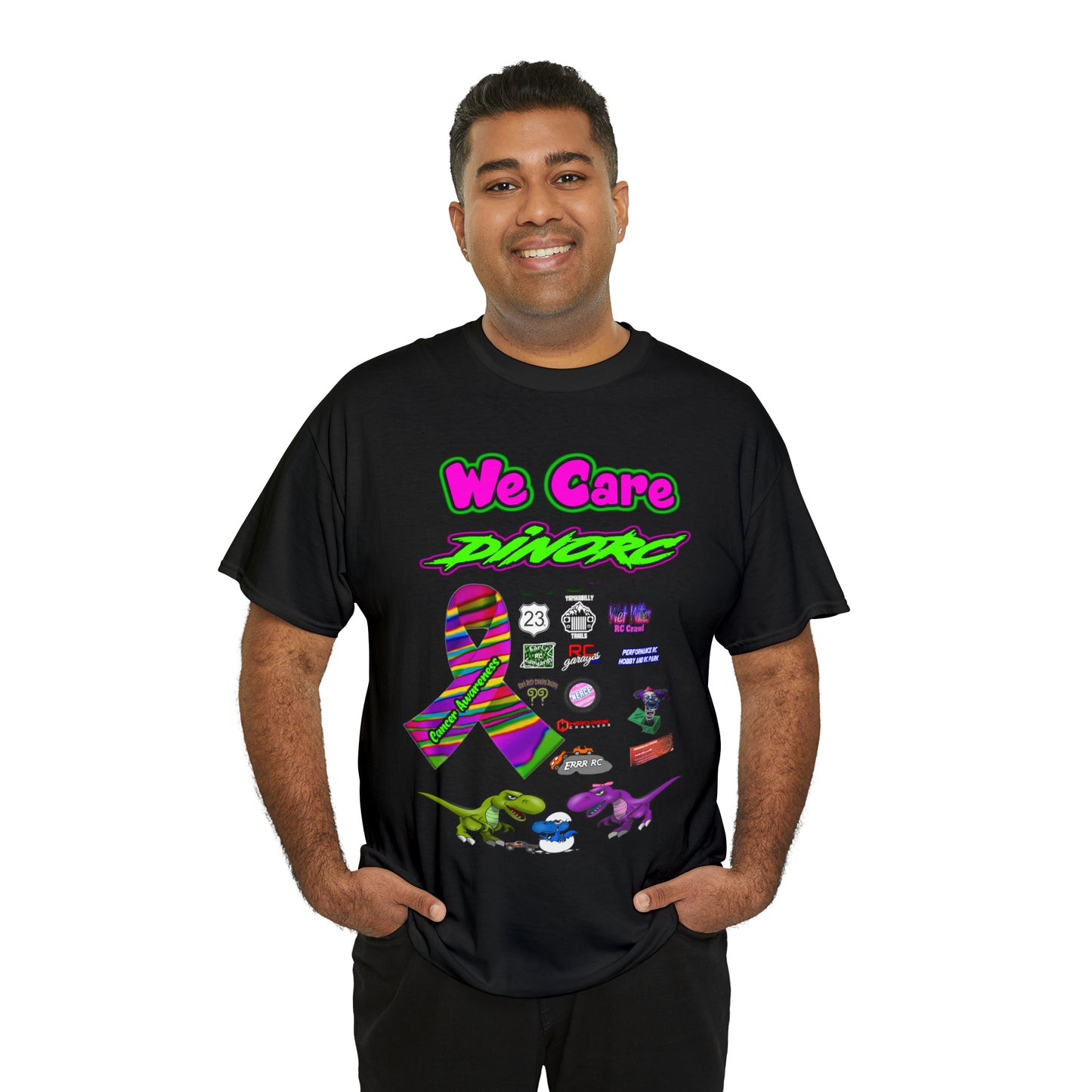 WE Care DinoRC Logo T-Shirt S-5x