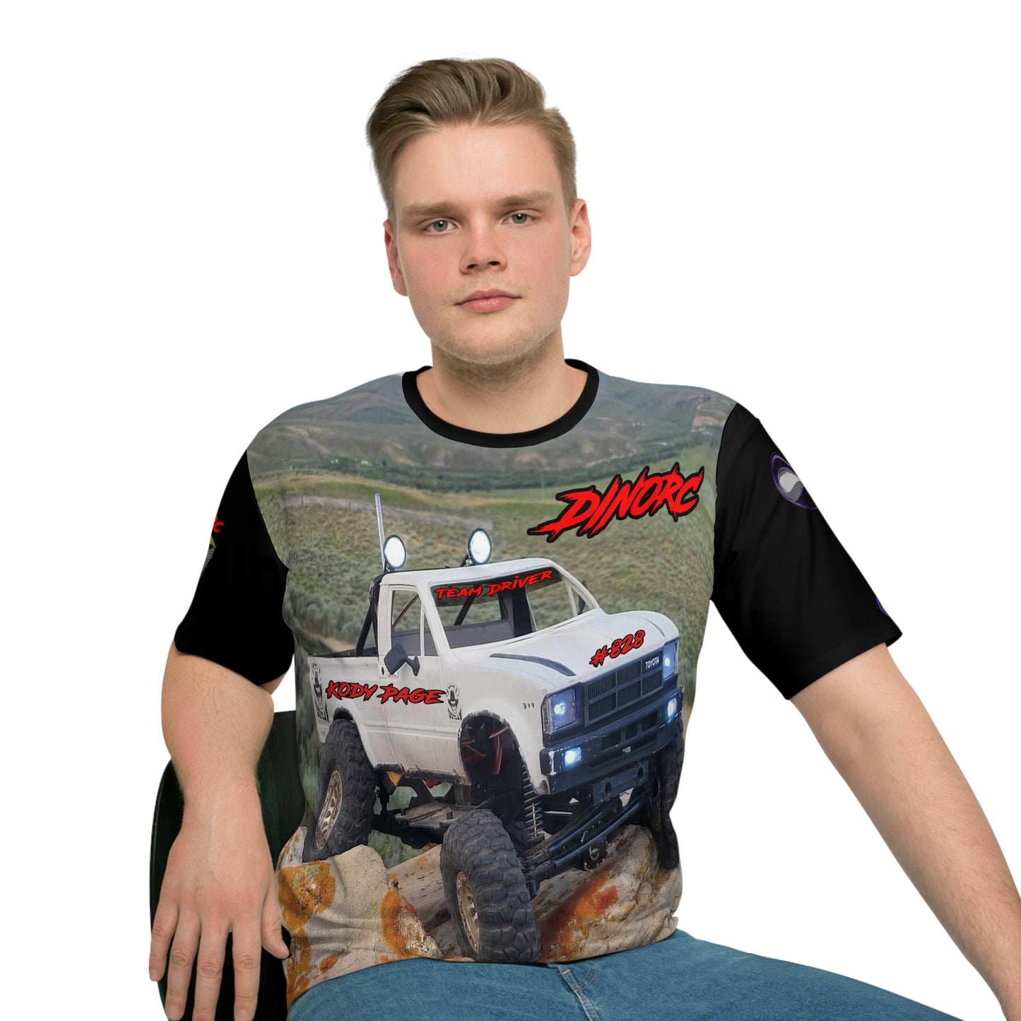 DinoRC Kody Page Team Driver Shirt Loose T-shirt (AOP)