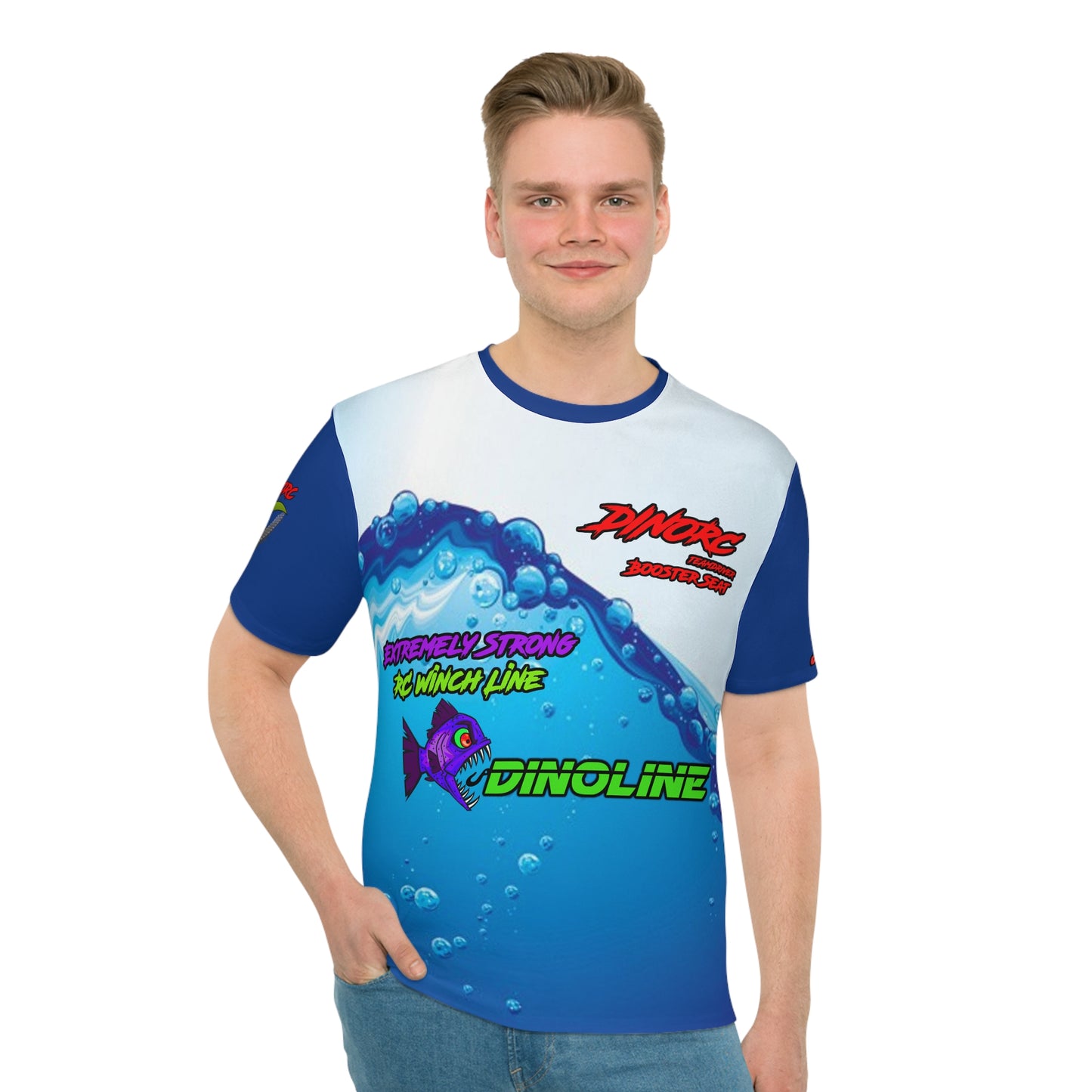 Booster Seat Teamdriver Dinoline Men's Loose T-shirt (AOP)