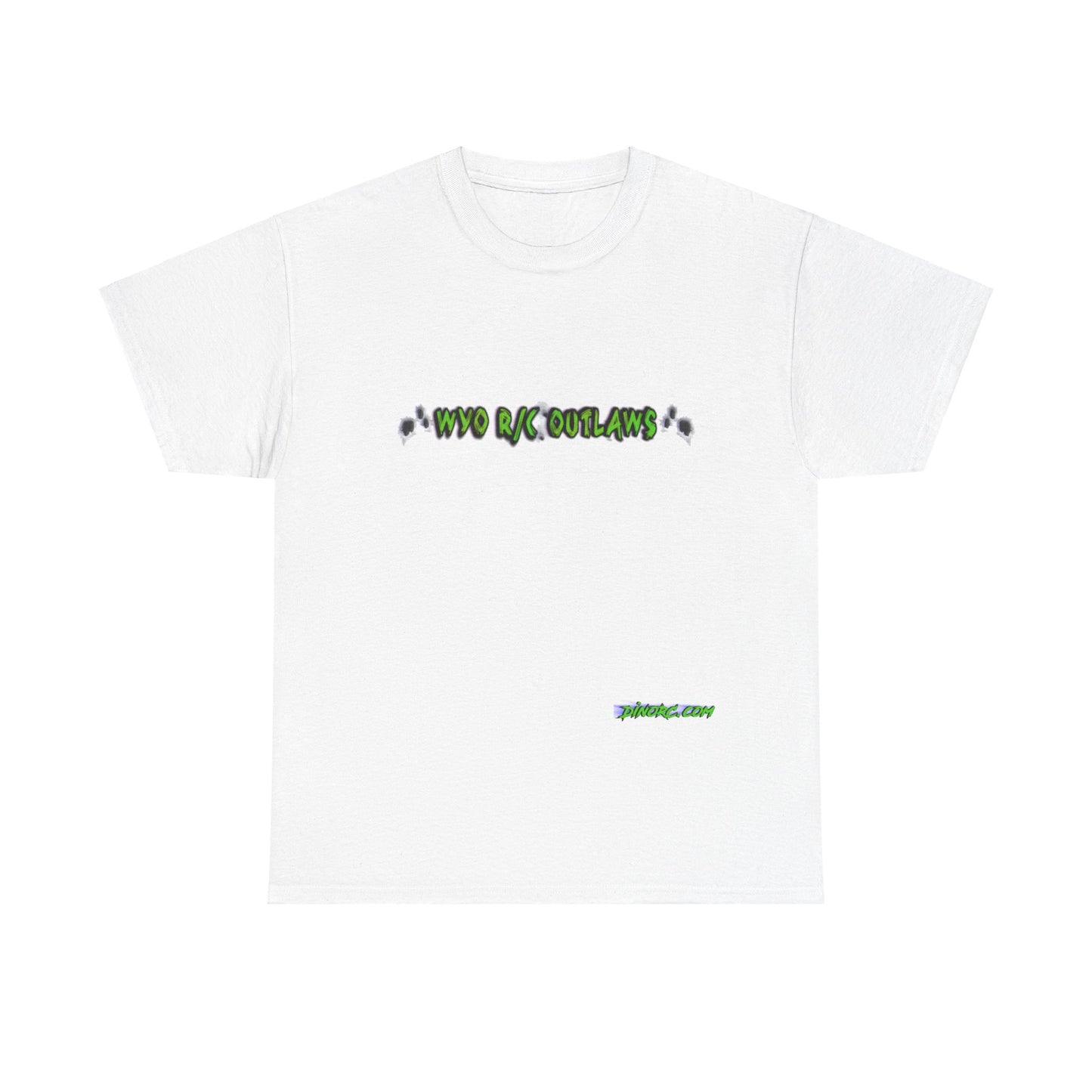 WYO R/C OUTLAWS DinoRc Logo T-Shirt S-5x Black Green