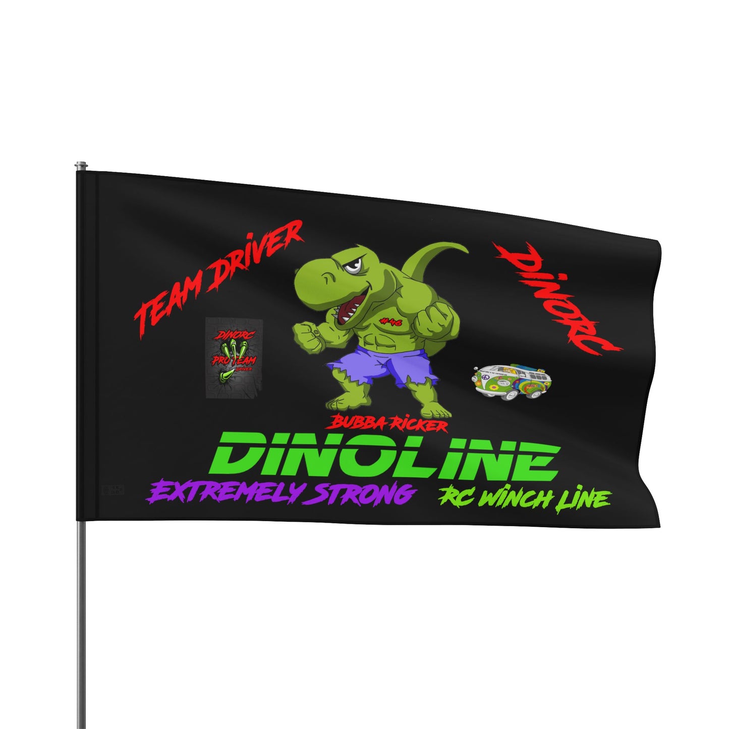 Bubba Team driver Flag