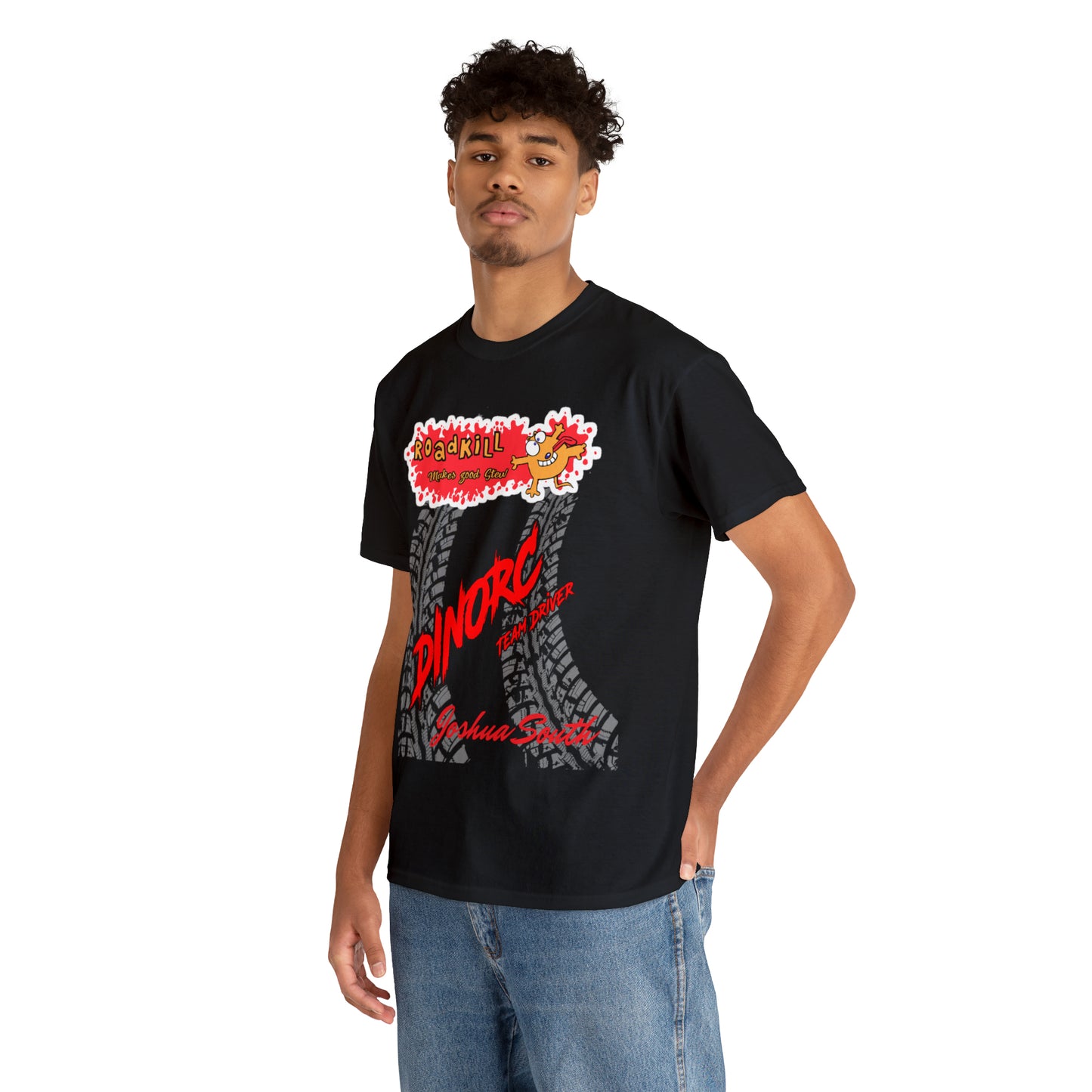 Joshua South of Funny Road Kill DinoRC Logo T-Shirt S-5x
