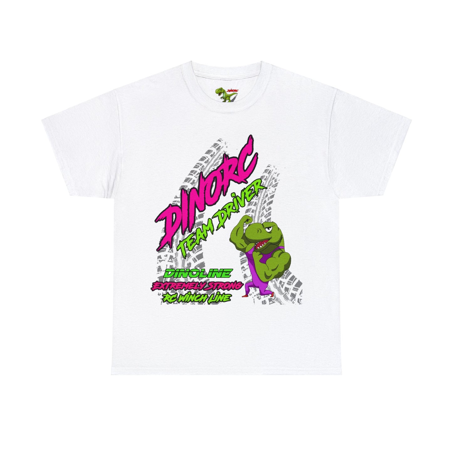 Wrestler Dino DinoRC Logo T-Shirt S-5x