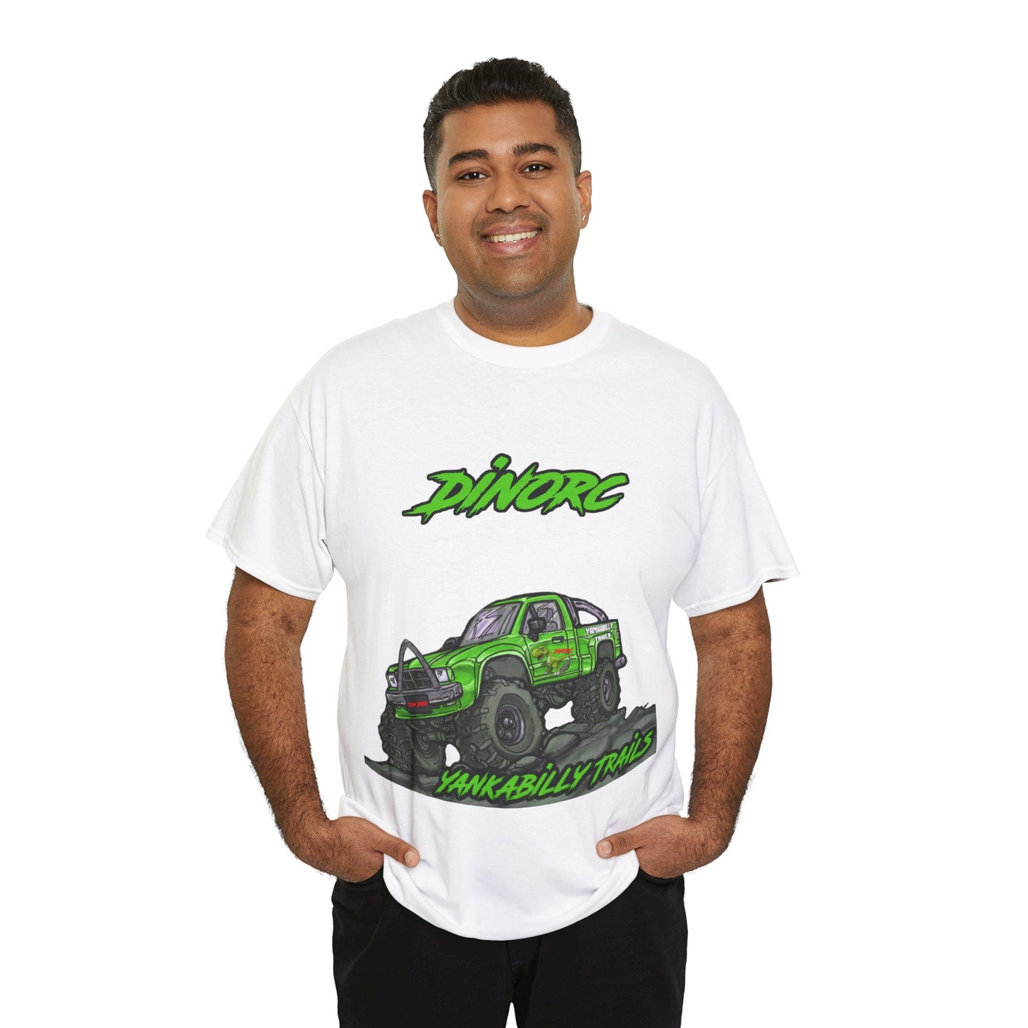Yankabilly 2024 DinoRc logo Front and Back DinoRc Logo T-Shirt S-5x 5 colors