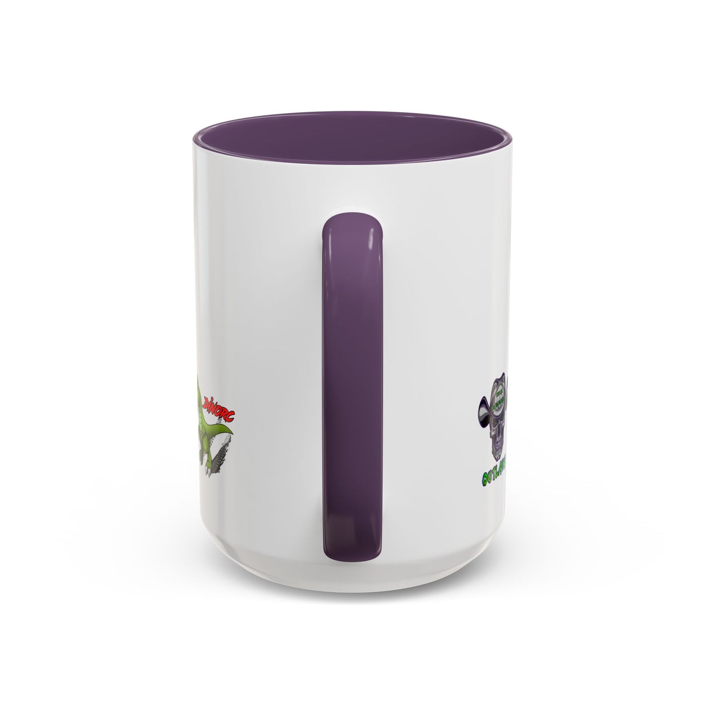 Birthday Bash Accent Coffee Mug - Fun Celebration Dino Theme