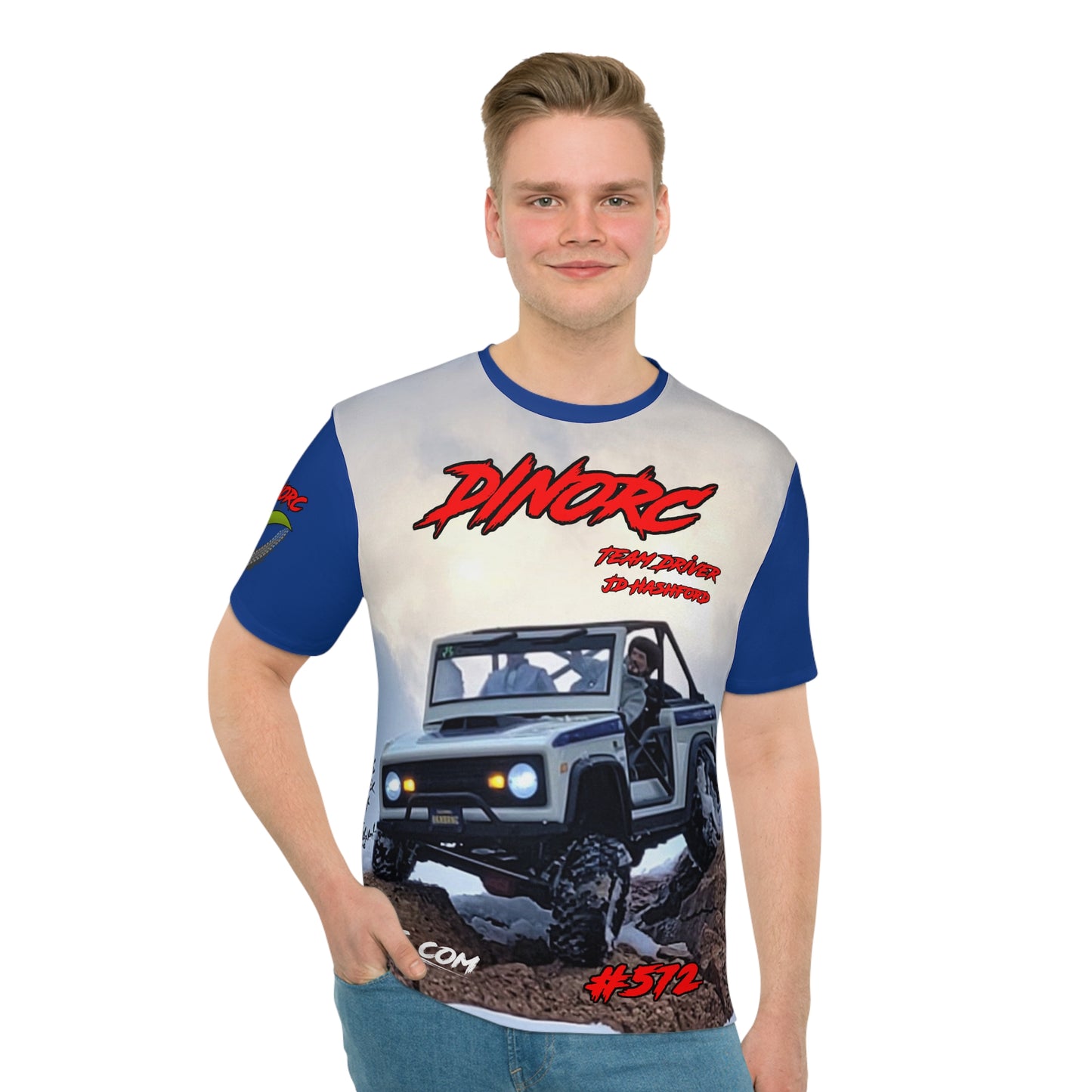 DinoRC Teamdriver JD Hashford Loose T-shirt (AOP)