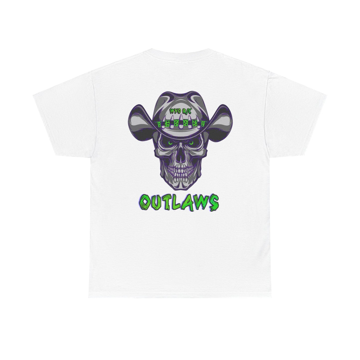 WYO R/C OUTLAWS DinoRc Logo T-Shirt S-5x Black Green