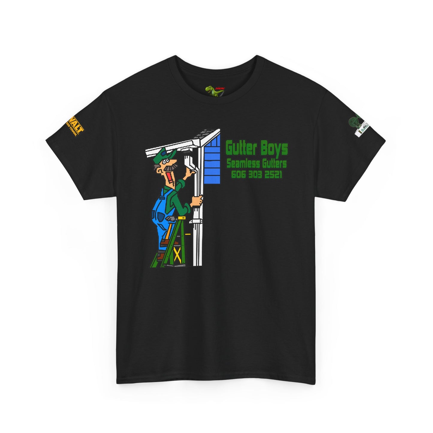 Gutter Boys Unisex Heavy Cotton Tee - Fun Contractor Graphic Shirt for Home Improvement Enthusiasts