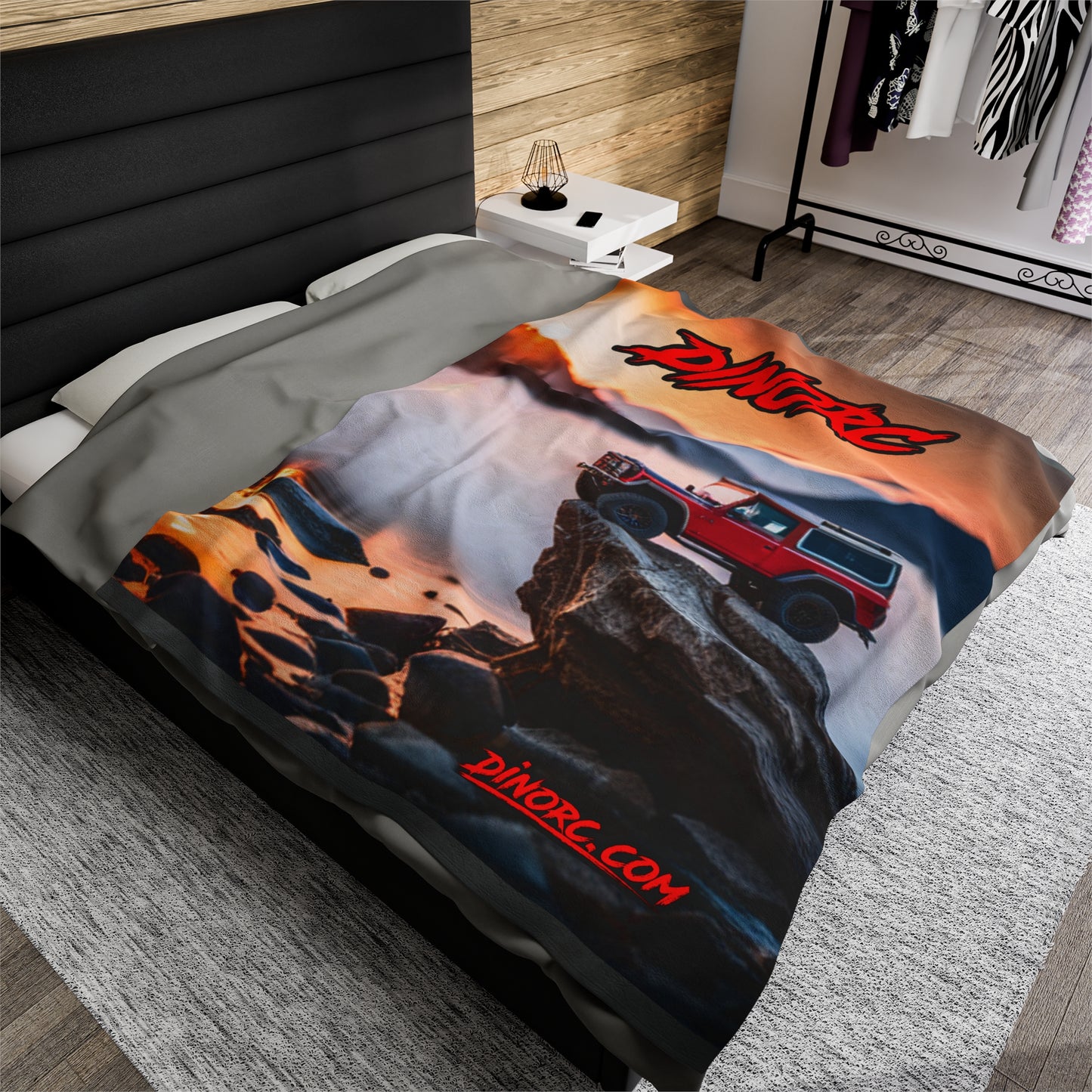 3 sizes DinoRC Velveteen Plush Blanket
