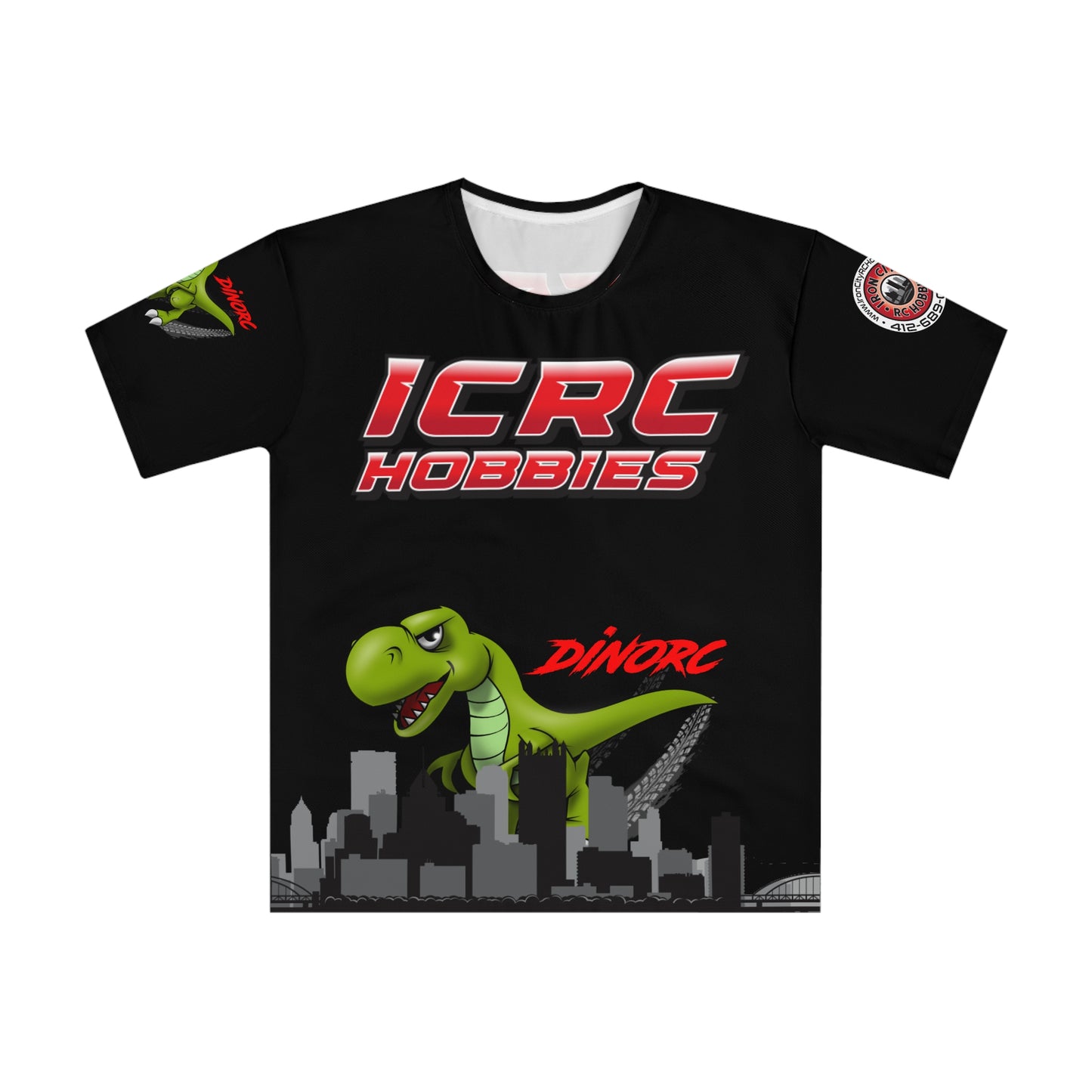 ProMod ICRC DinoRC Jersey T shirt Men's Loose T-shirt (AOP)