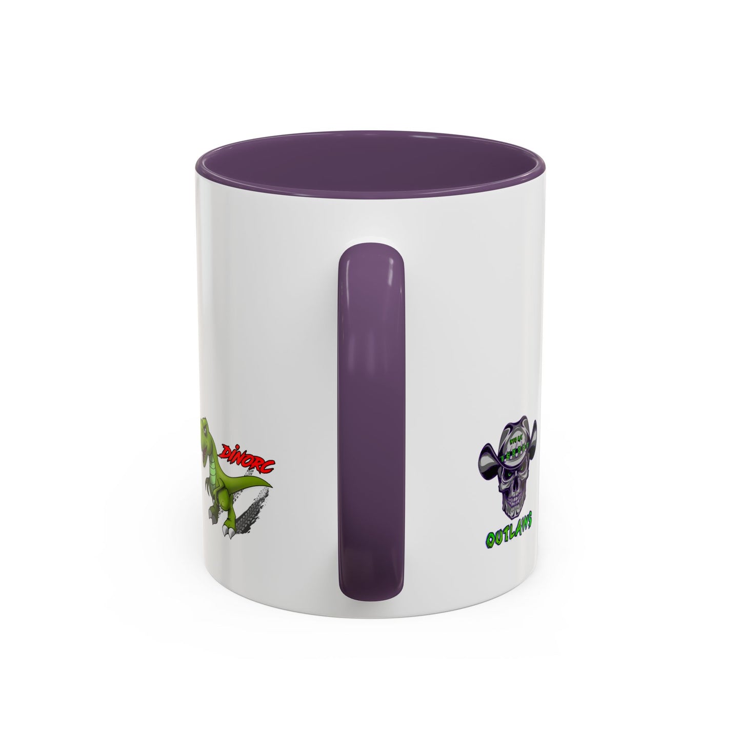 Birthday Bash Accent Coffee Mug - Fun Celebration Dino Theme