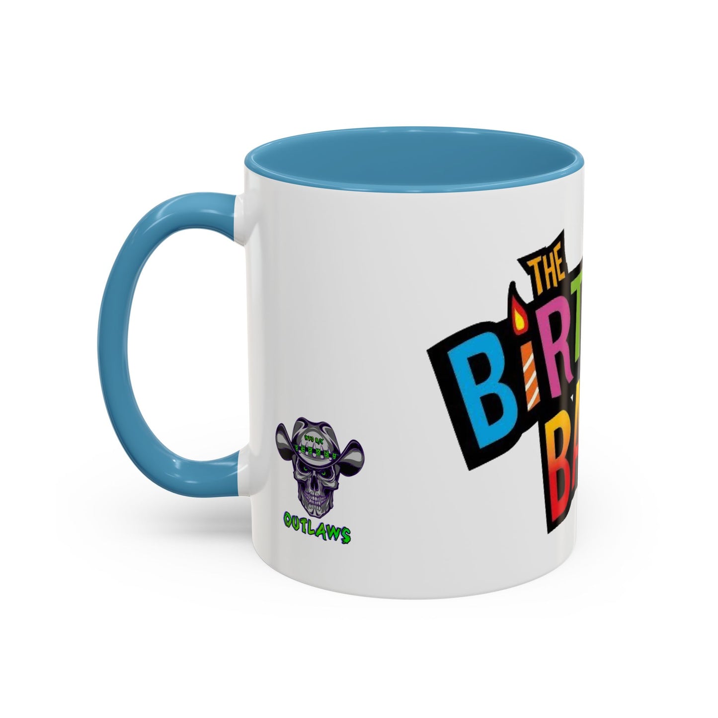 Birthday Bash Accent Coffee Mug - Fun Celebration Dino Theme