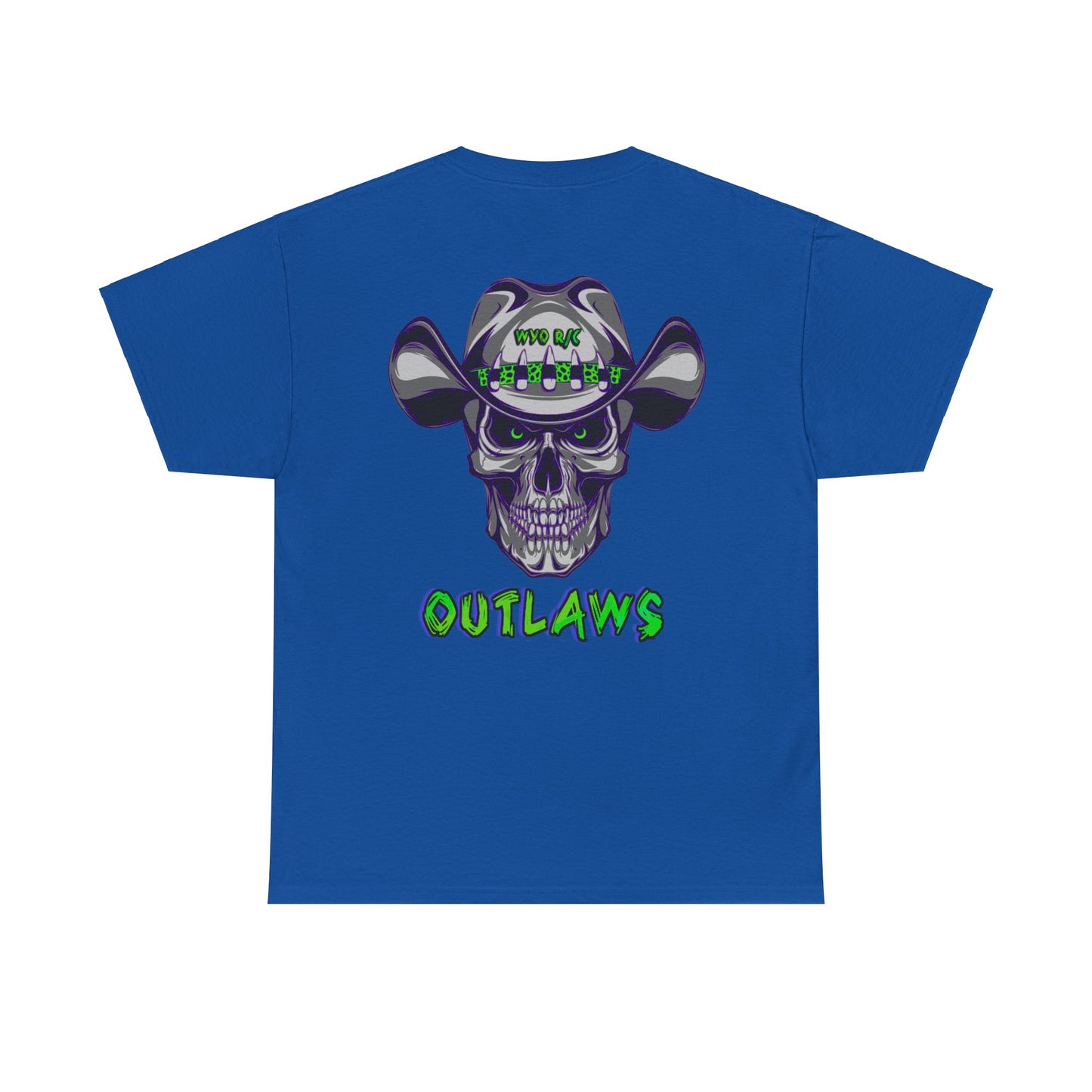 WYO R/C OUTLAWS DinoRc Logo T-Shirt S-5x Black Green