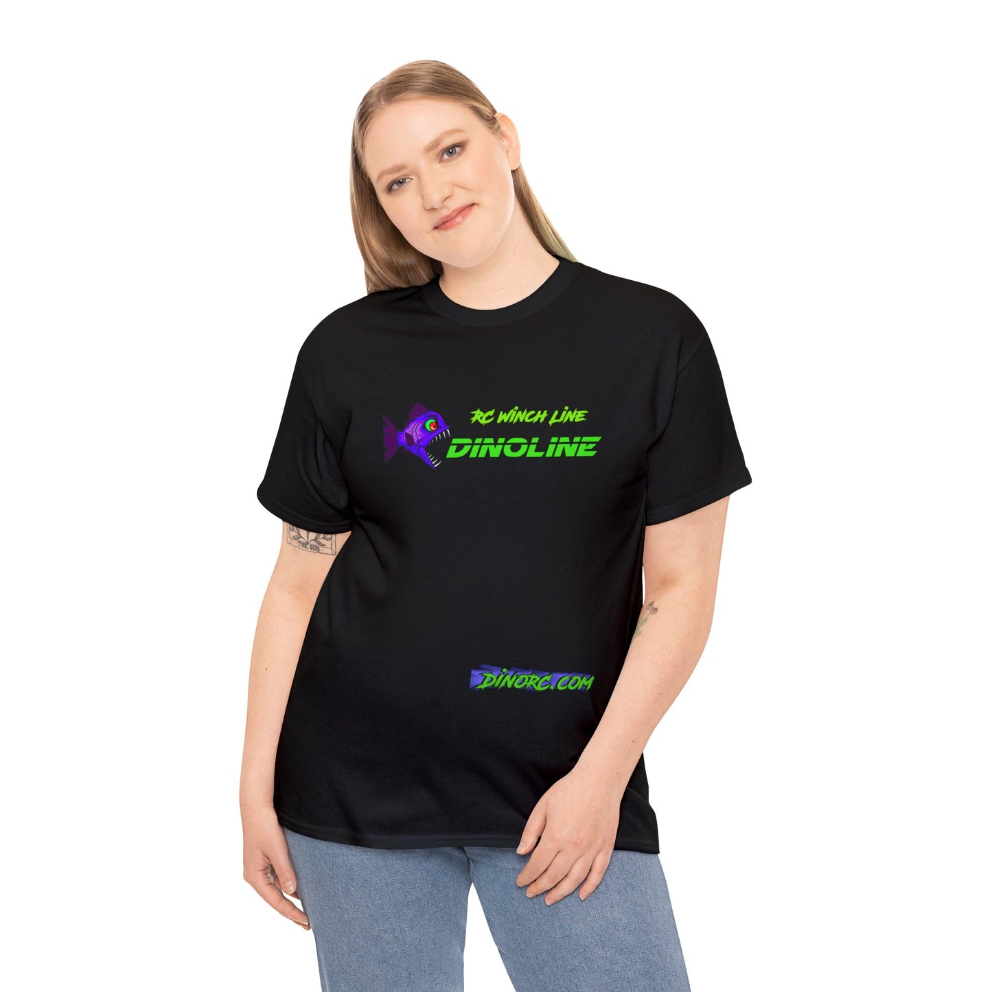 Dinoline DinoRC Logo Made In Canada Unisex Heavy Cotton Tee