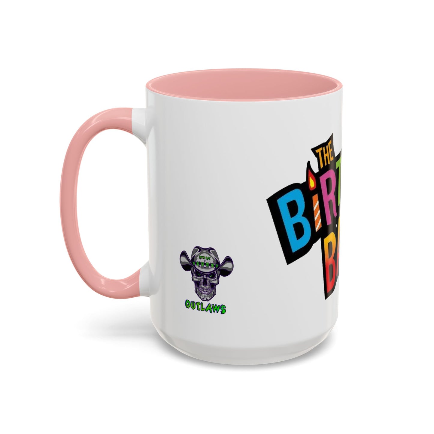 Birthday Bash Accent Coffee Mug - Fun Celebration Dino Theme